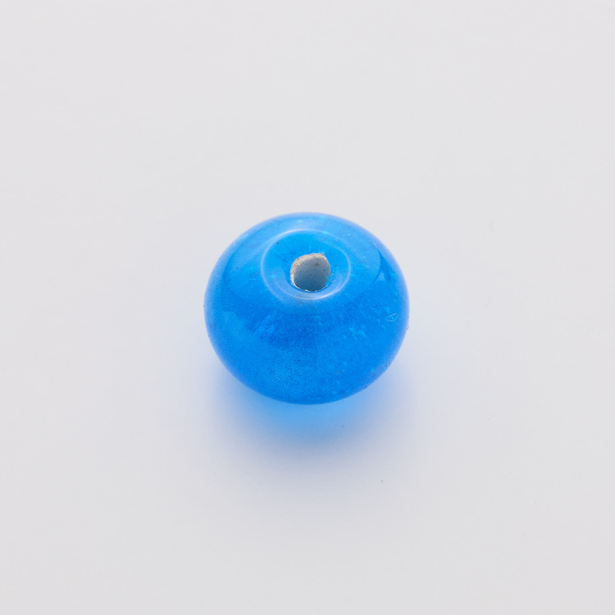 16128 Round Blue Evil Murano Bead Spacer