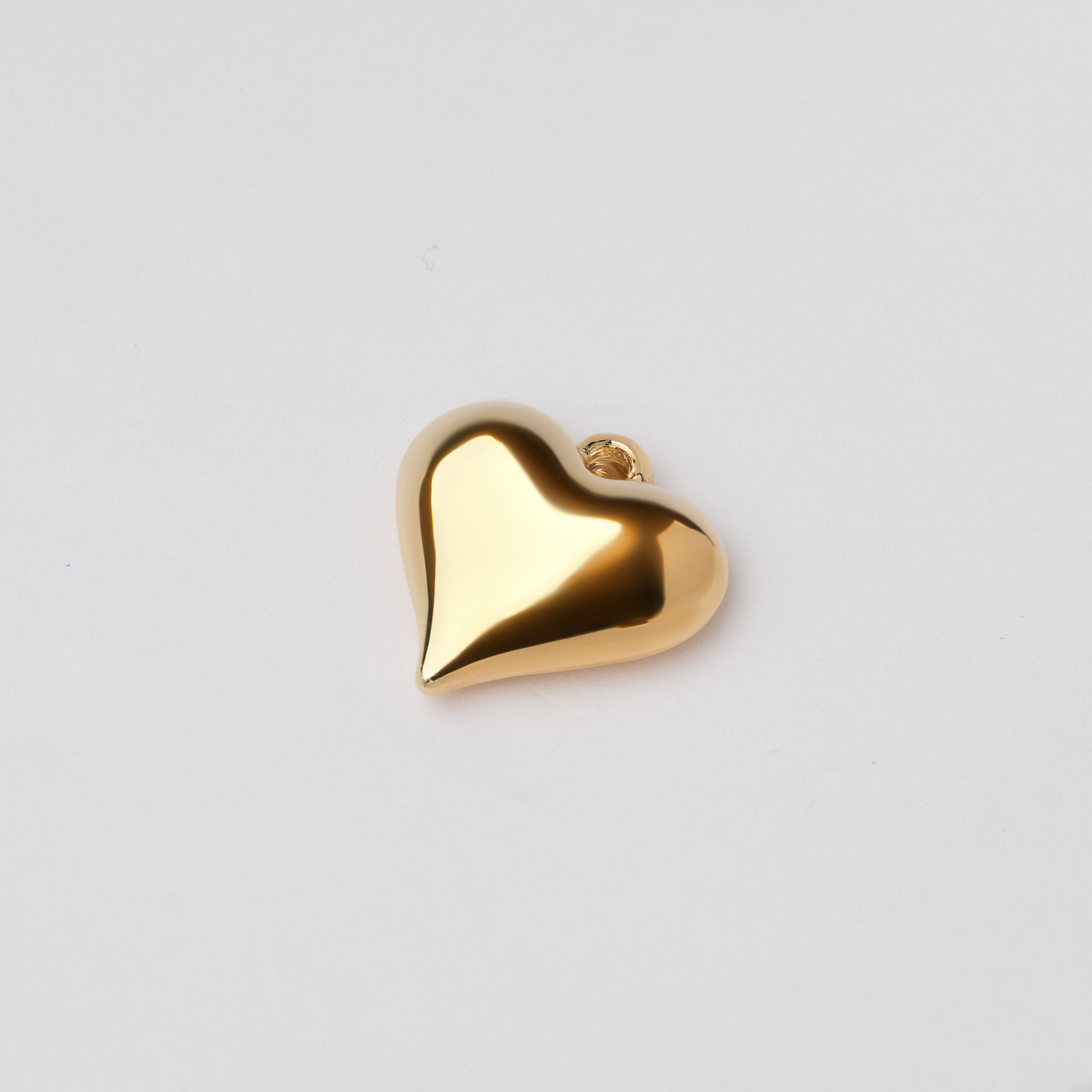 14673 Golden Heart Charm