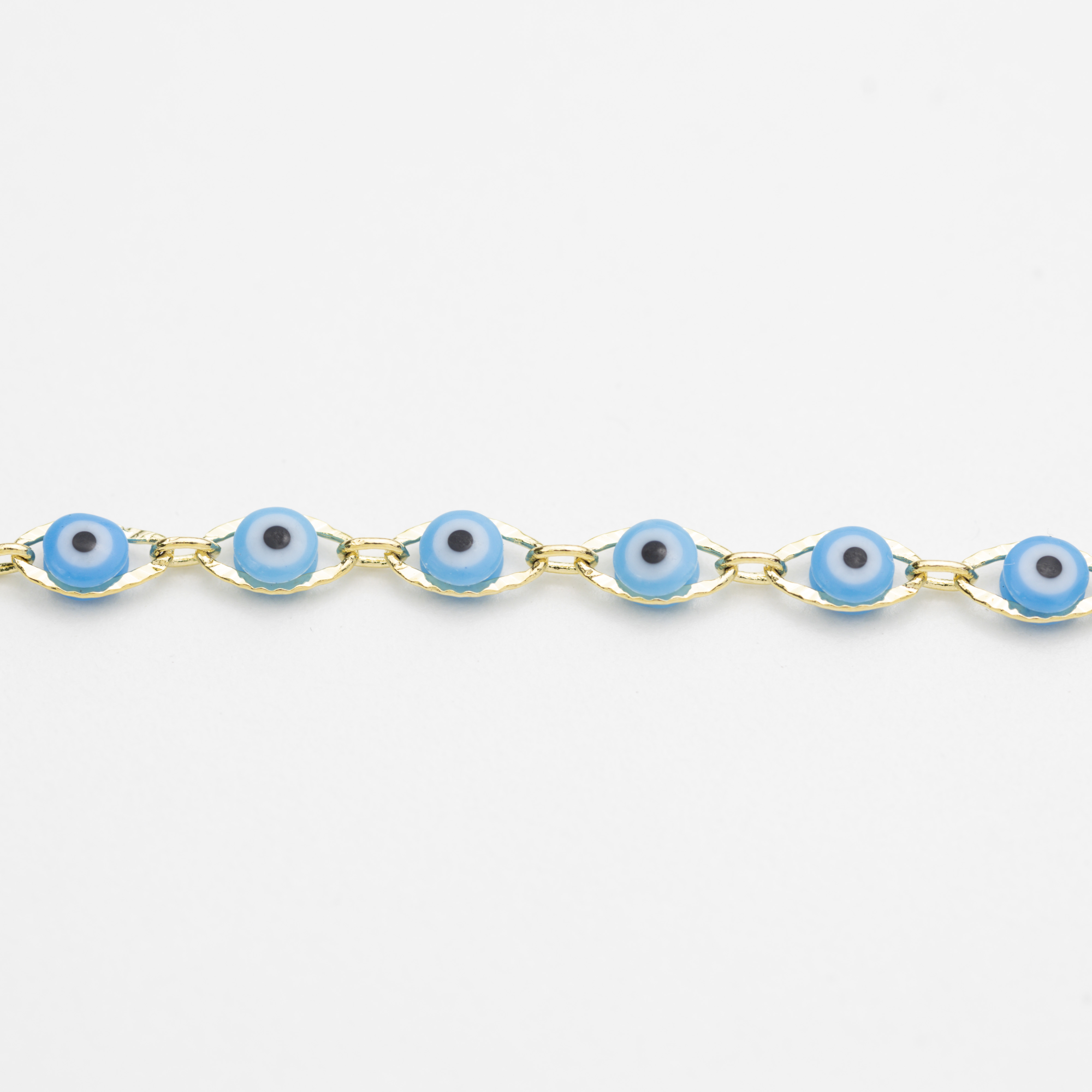 10408 Evil Eye Chain Blue
