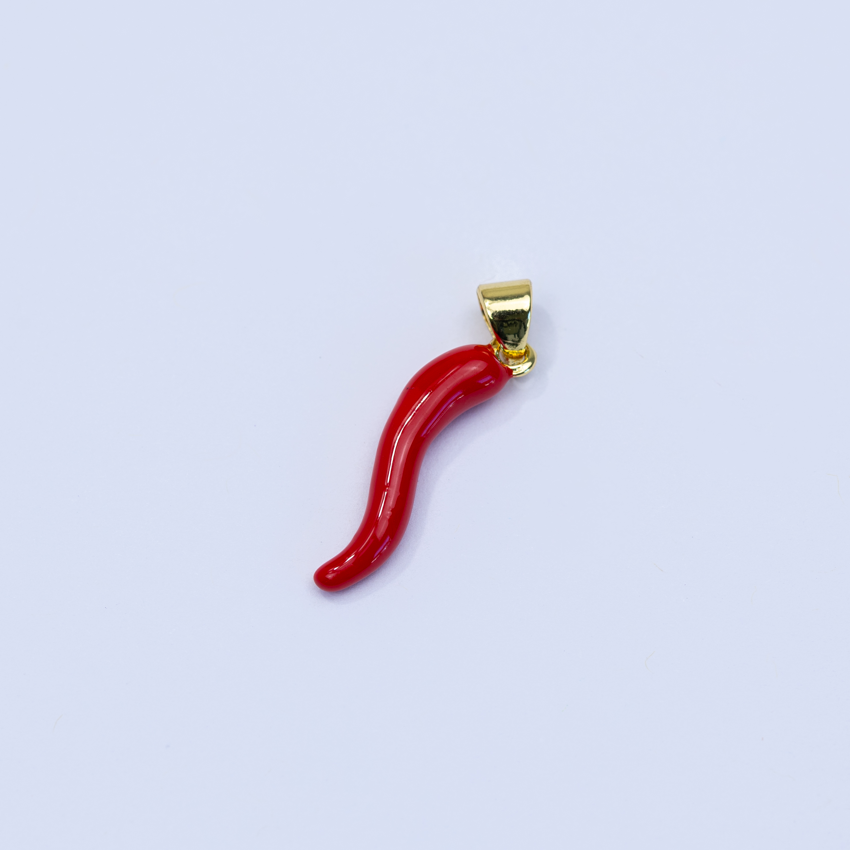 19896 22mm Red Chili Pepper Pendat 