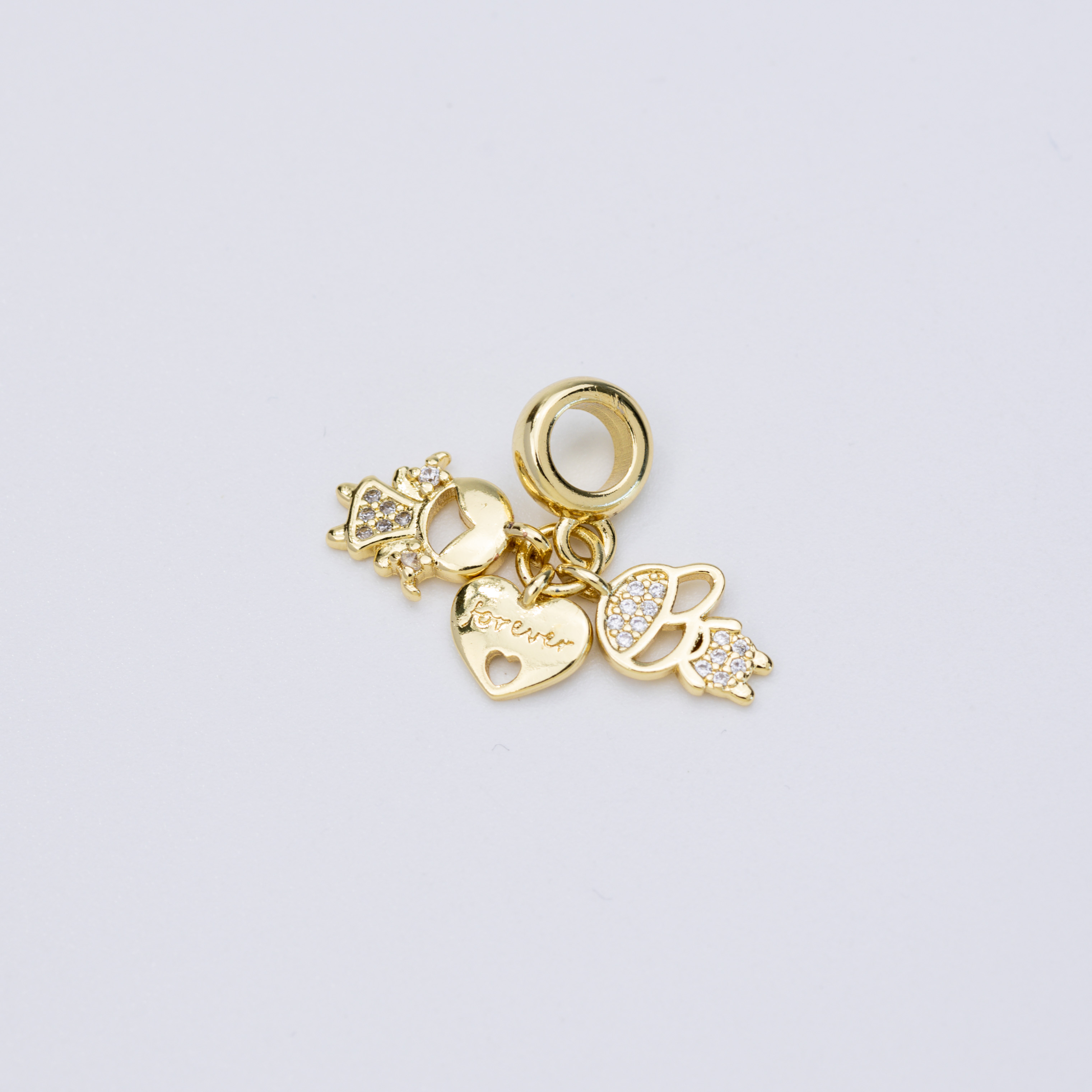 19849 Forever Kids and Heart Charm