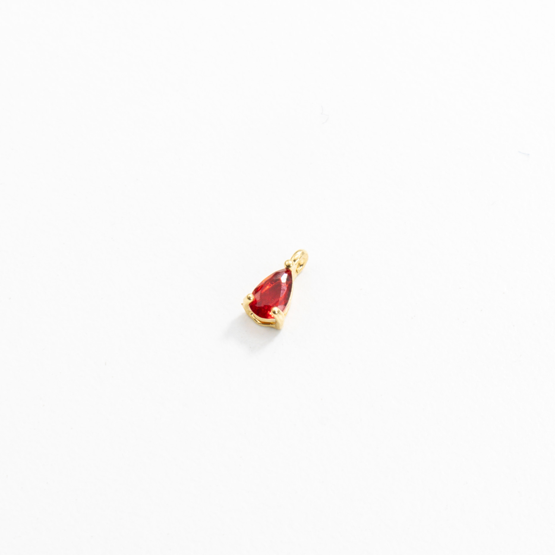 10919 Mini Red Crystal Pendant