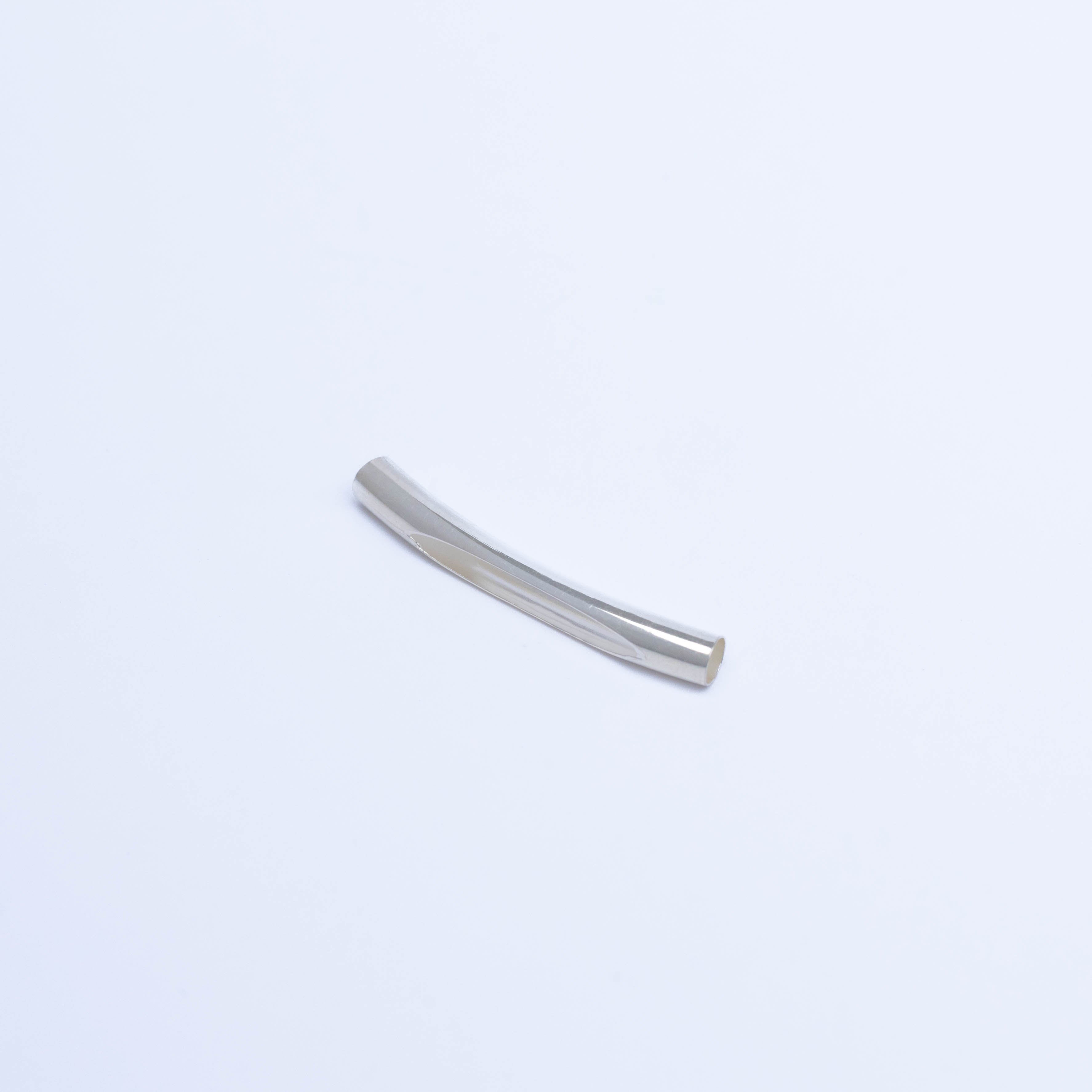 4930 Tubo Curvo Plata