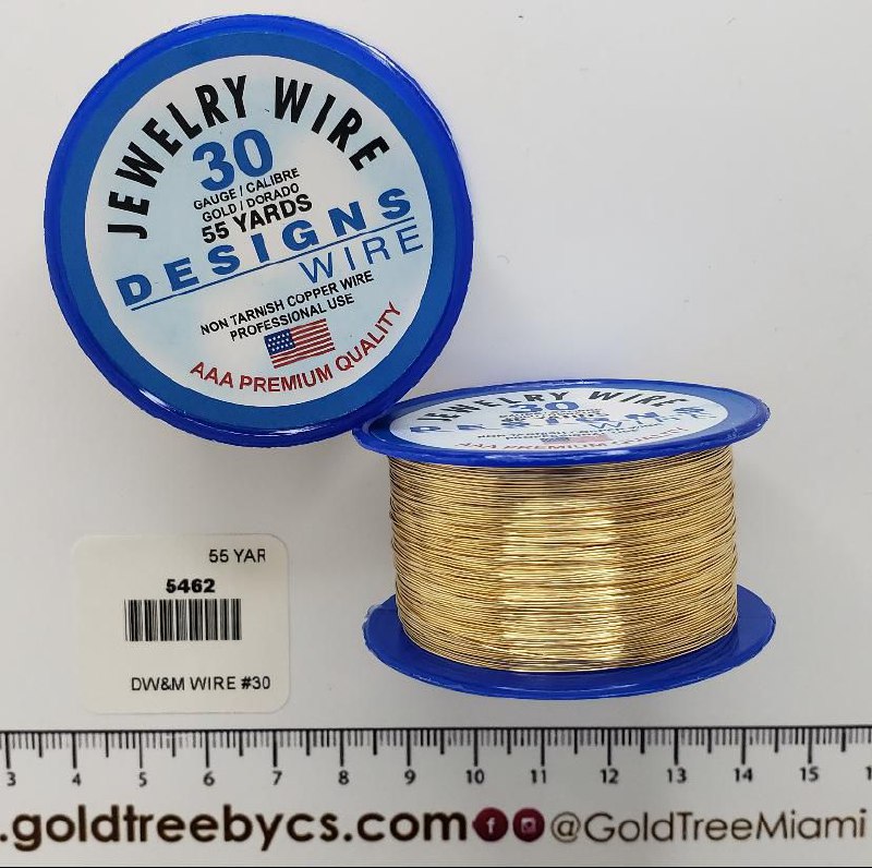 5462 DW&M Gold Wire #30