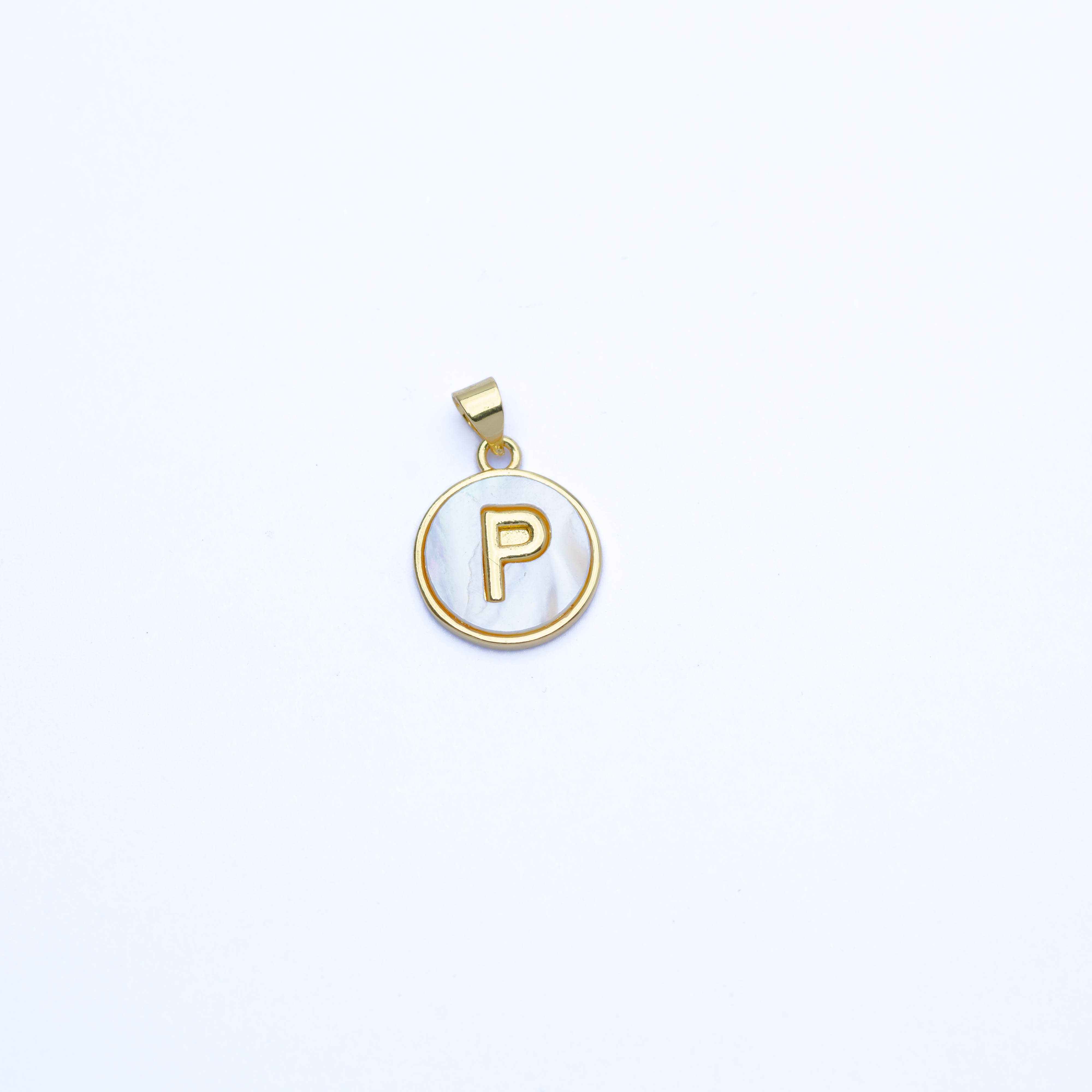 10431 Initial P Circle with Nacar