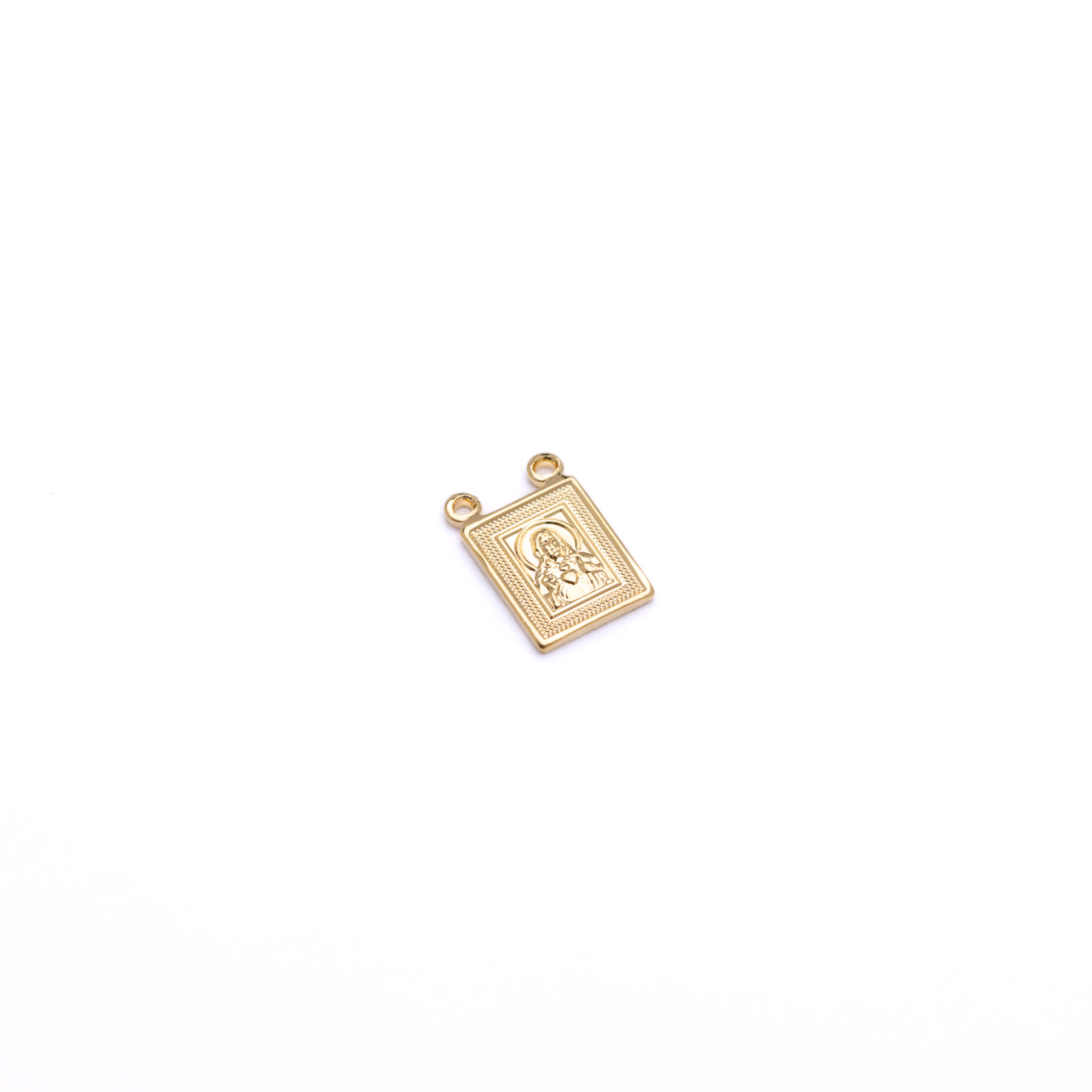 14495 Textured Sacred Heart Scapulary