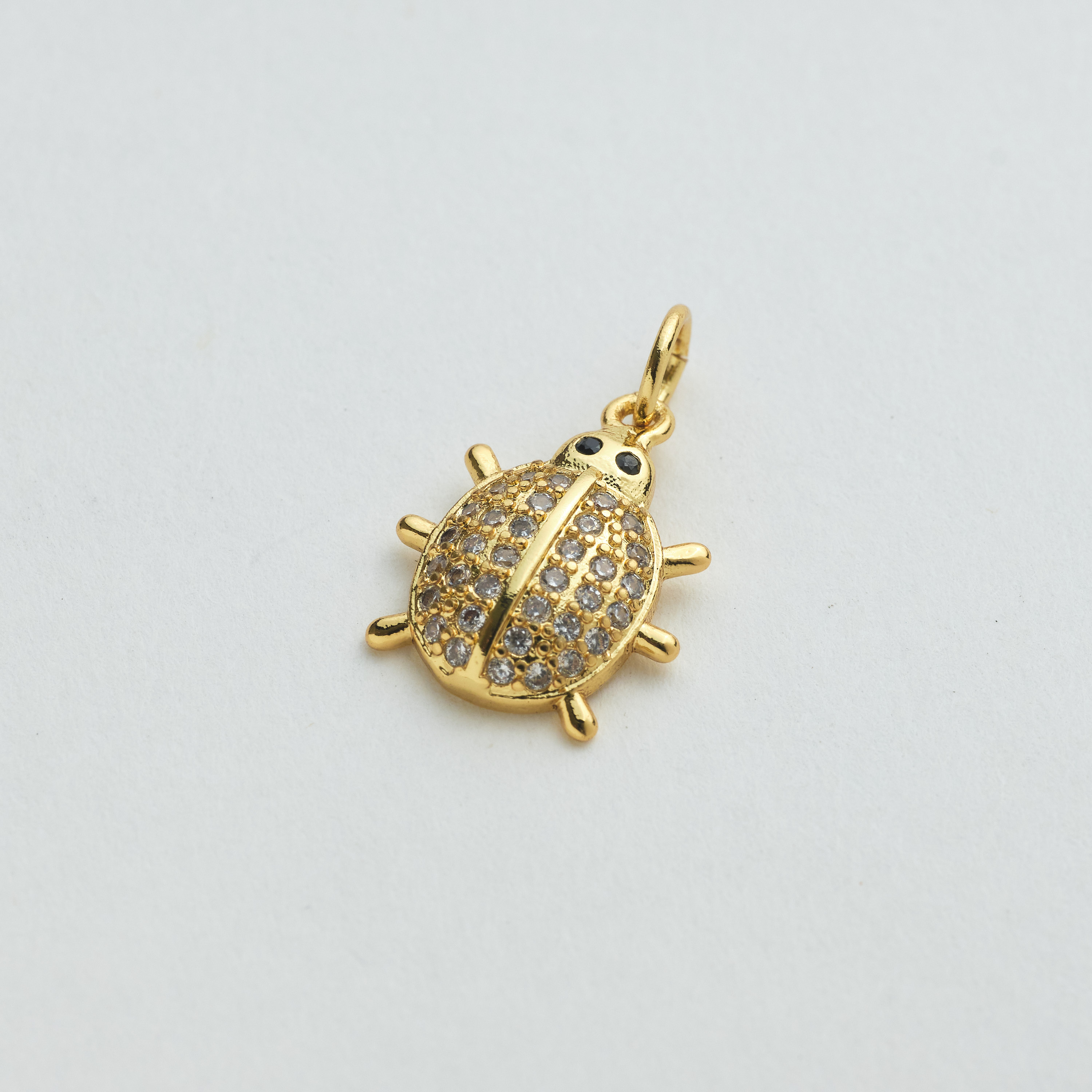 13266 Clears LadyBug Micro Pendant