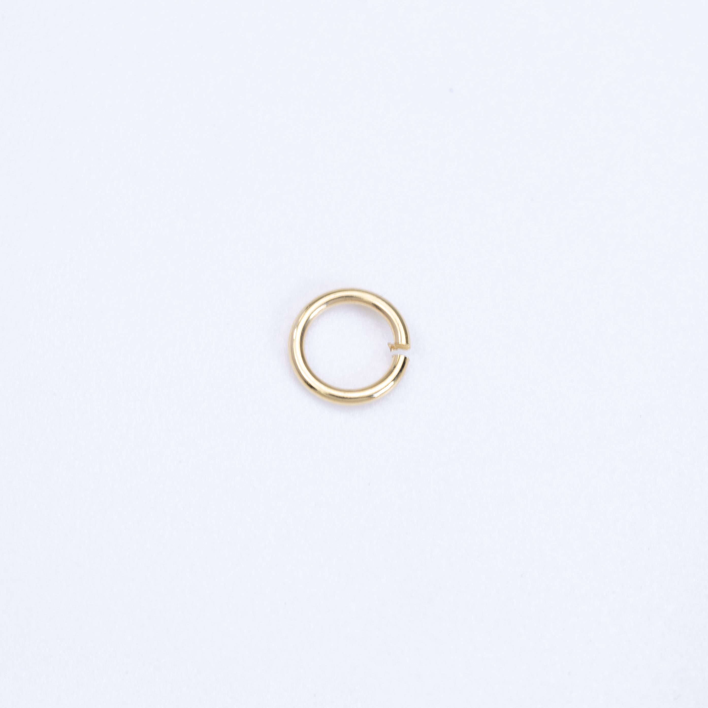 7723 6x0.8mm Gold Jump Ring
