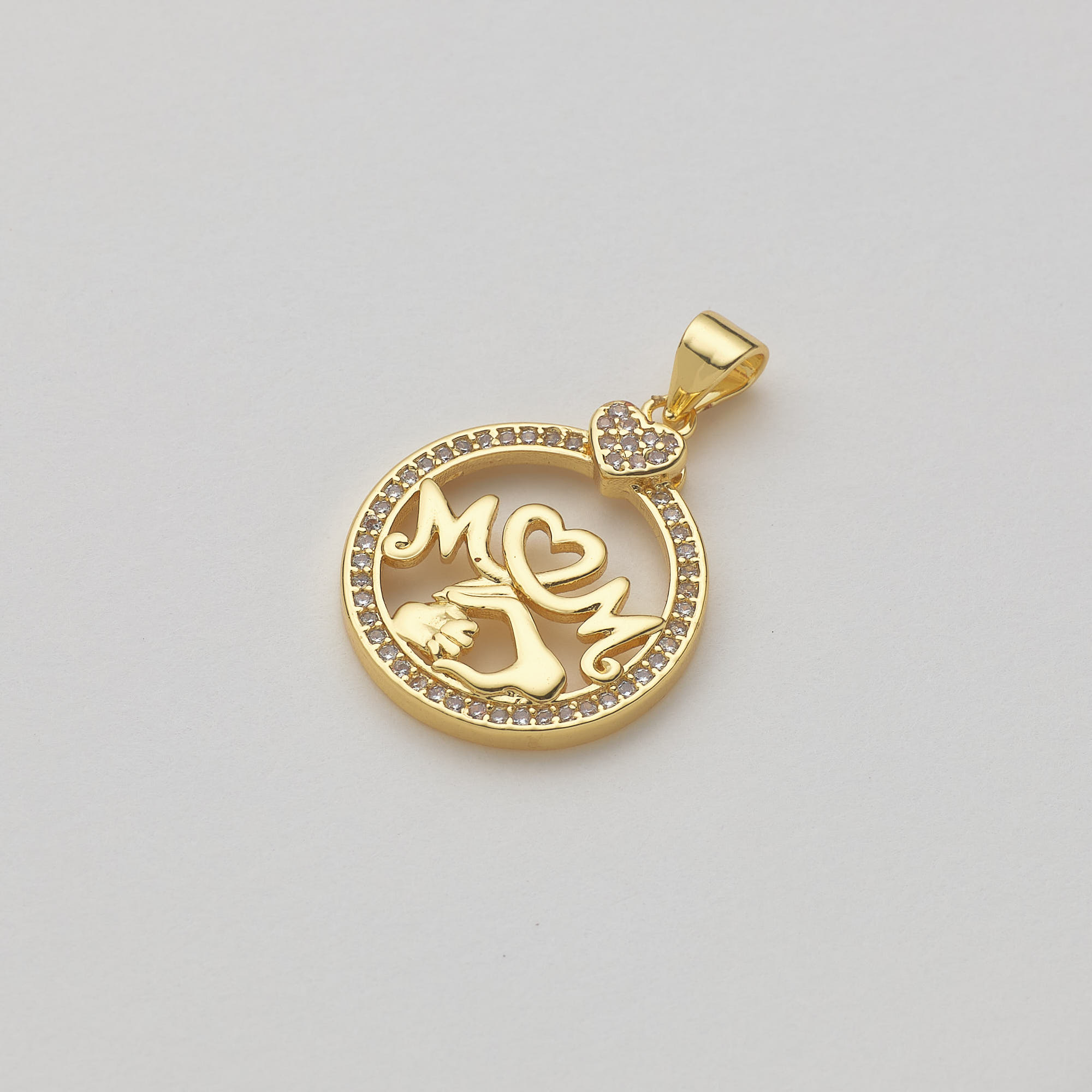 12167 Cadena Redondo de Mamá con Manos