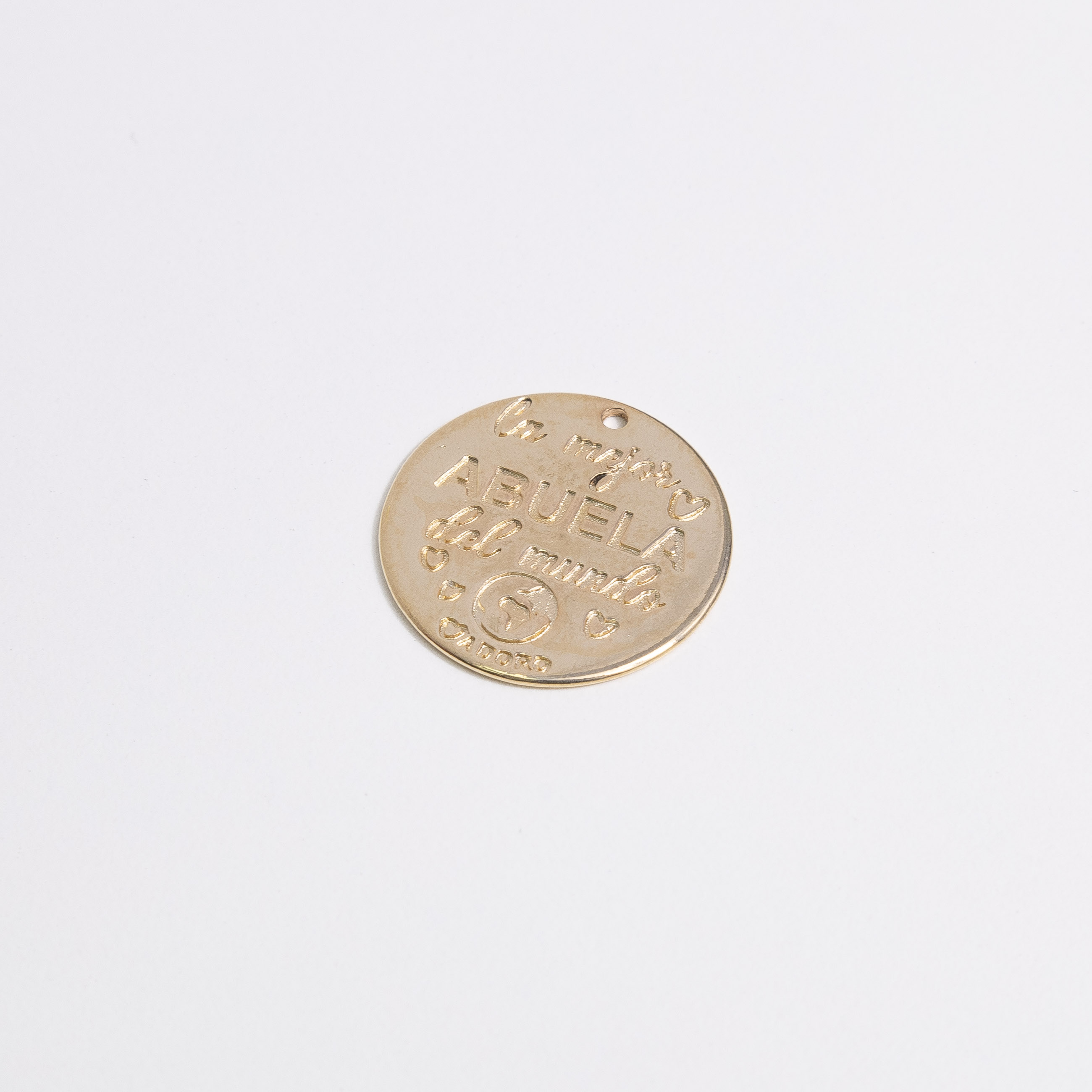 15166  'La Mejor Abuela del Mundo' Pendant