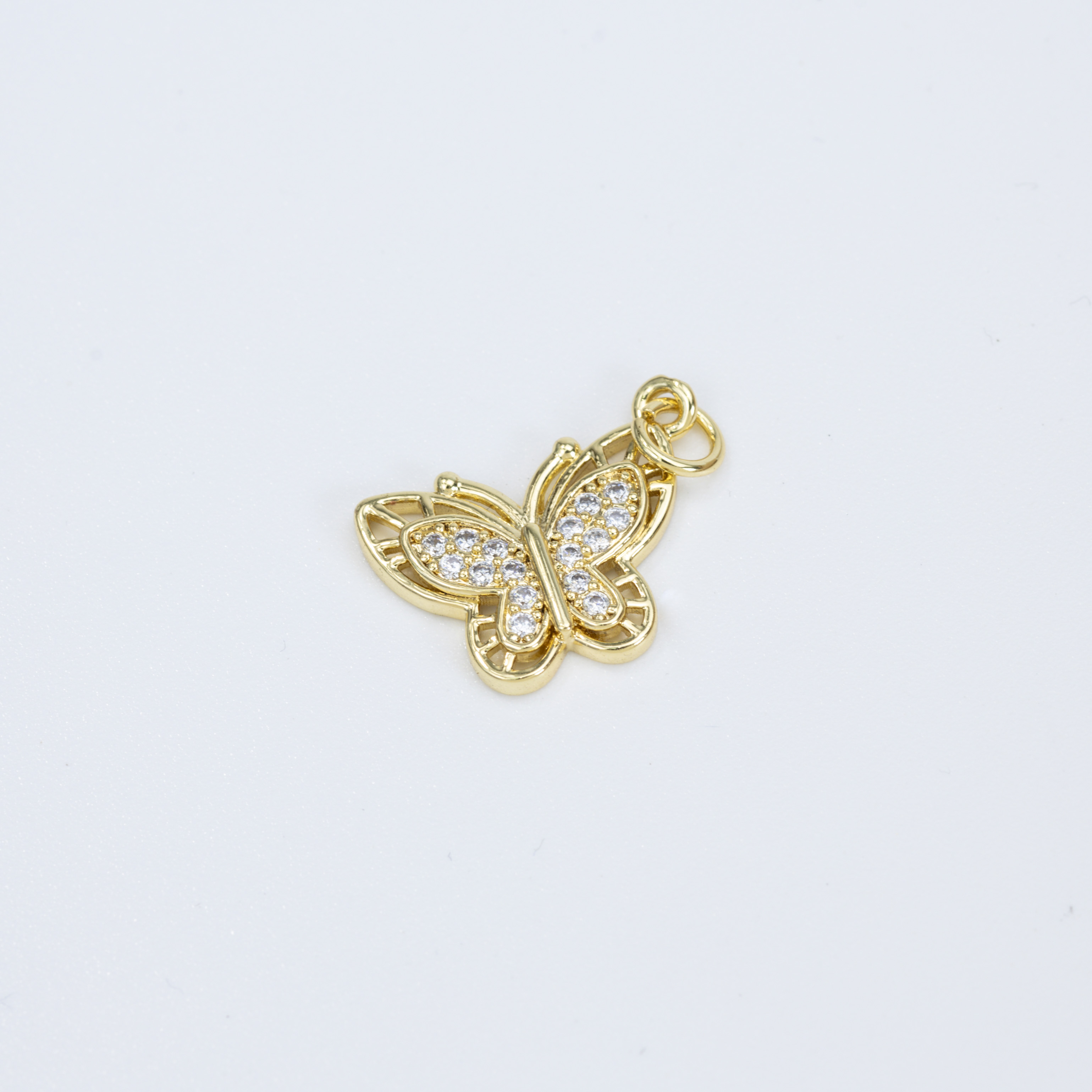 15943 Clear Butterflay Pendant