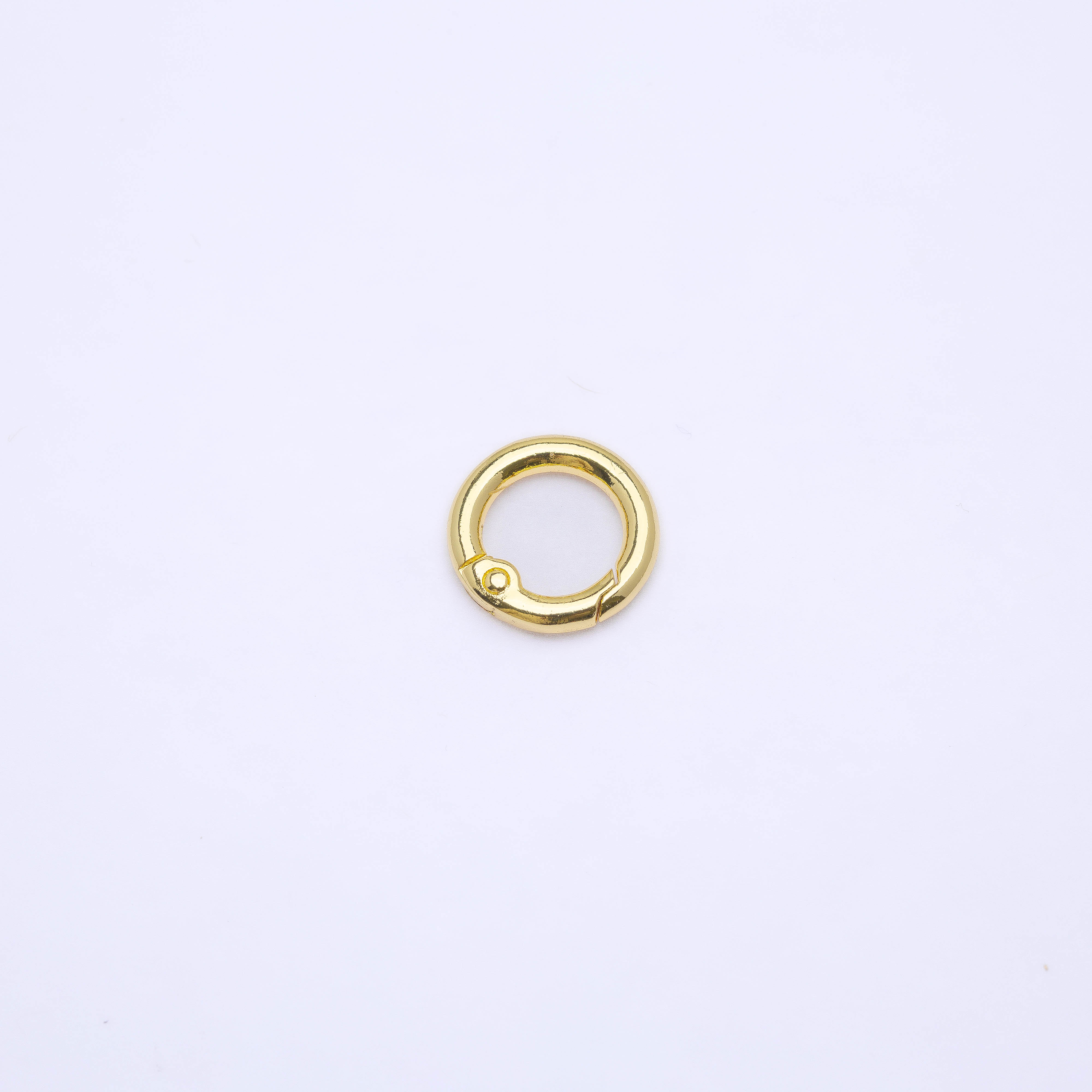 21101 Gold Round Hoop Clasp