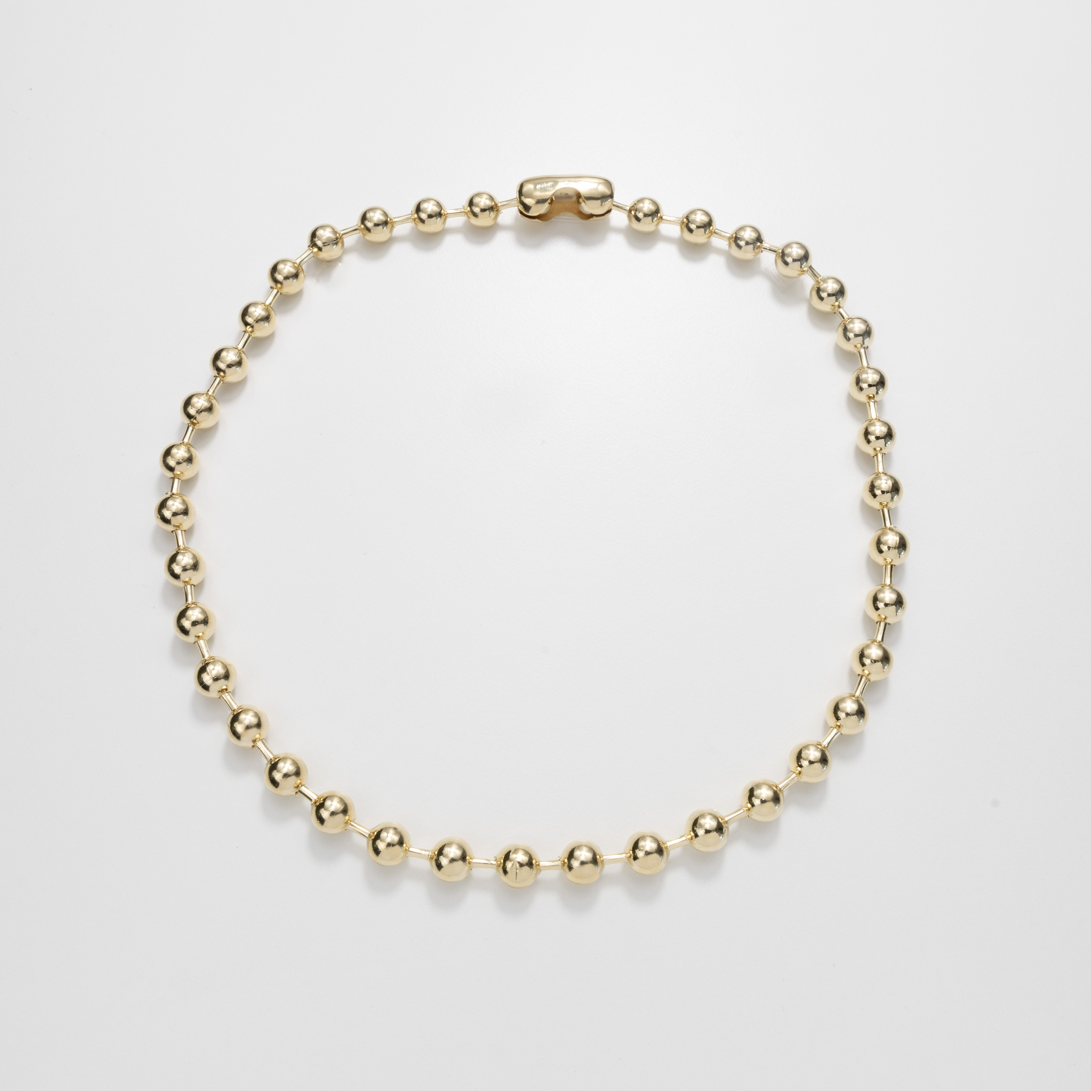 18942 Cadena de Bolas Doradas 45cm - 8mm