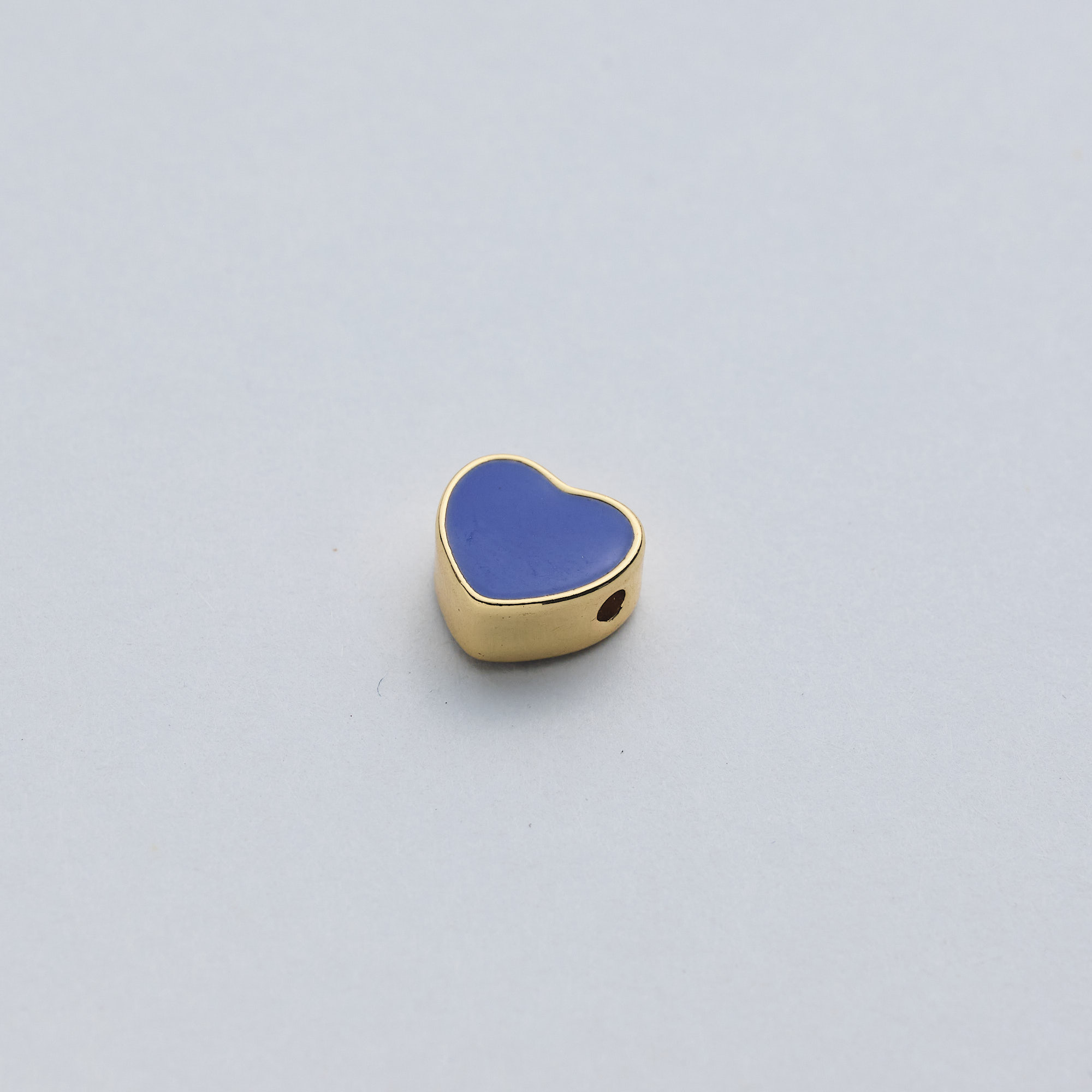 15911 Purple Heart Enamel Spacer