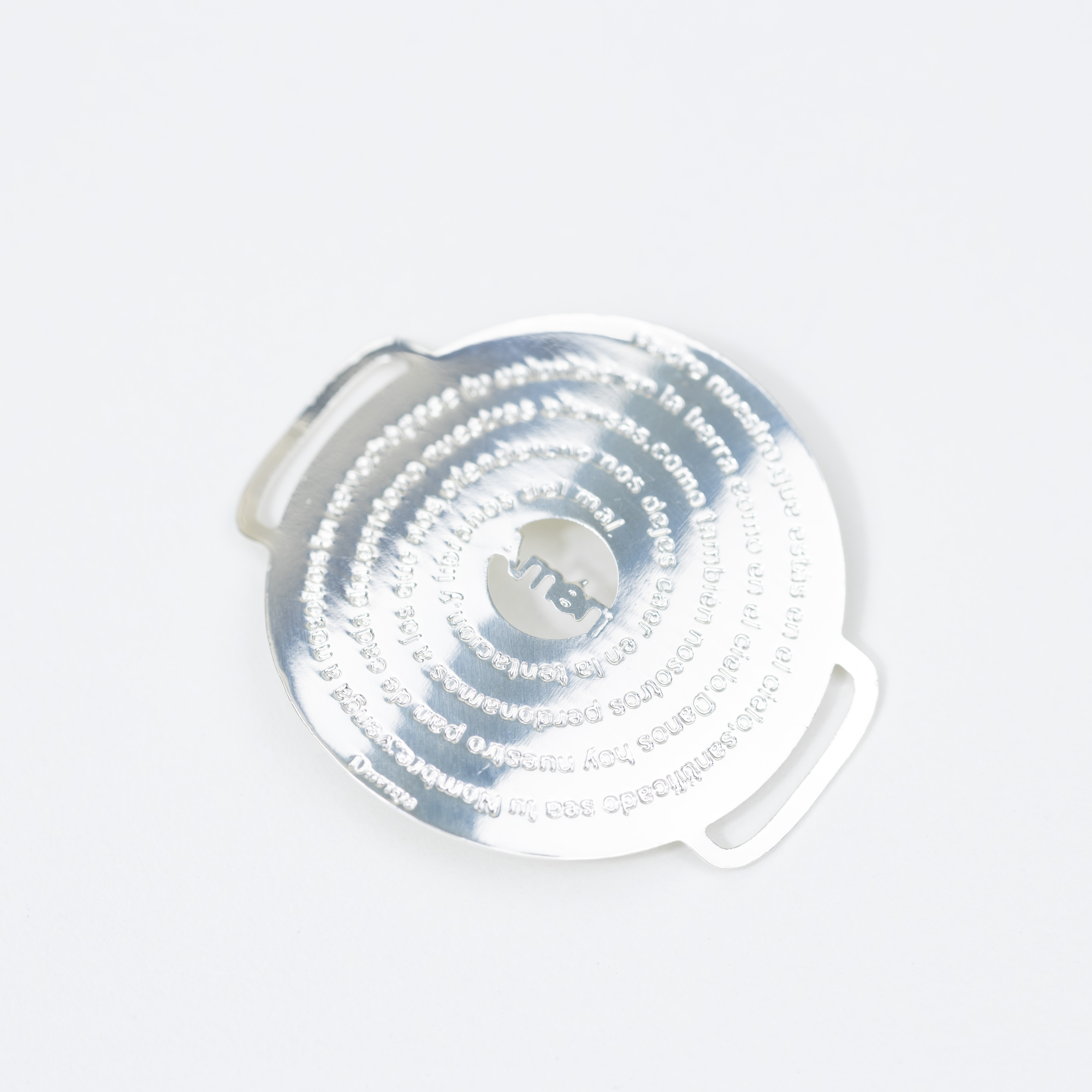 2019 Silver Pendant Padre Nuestro