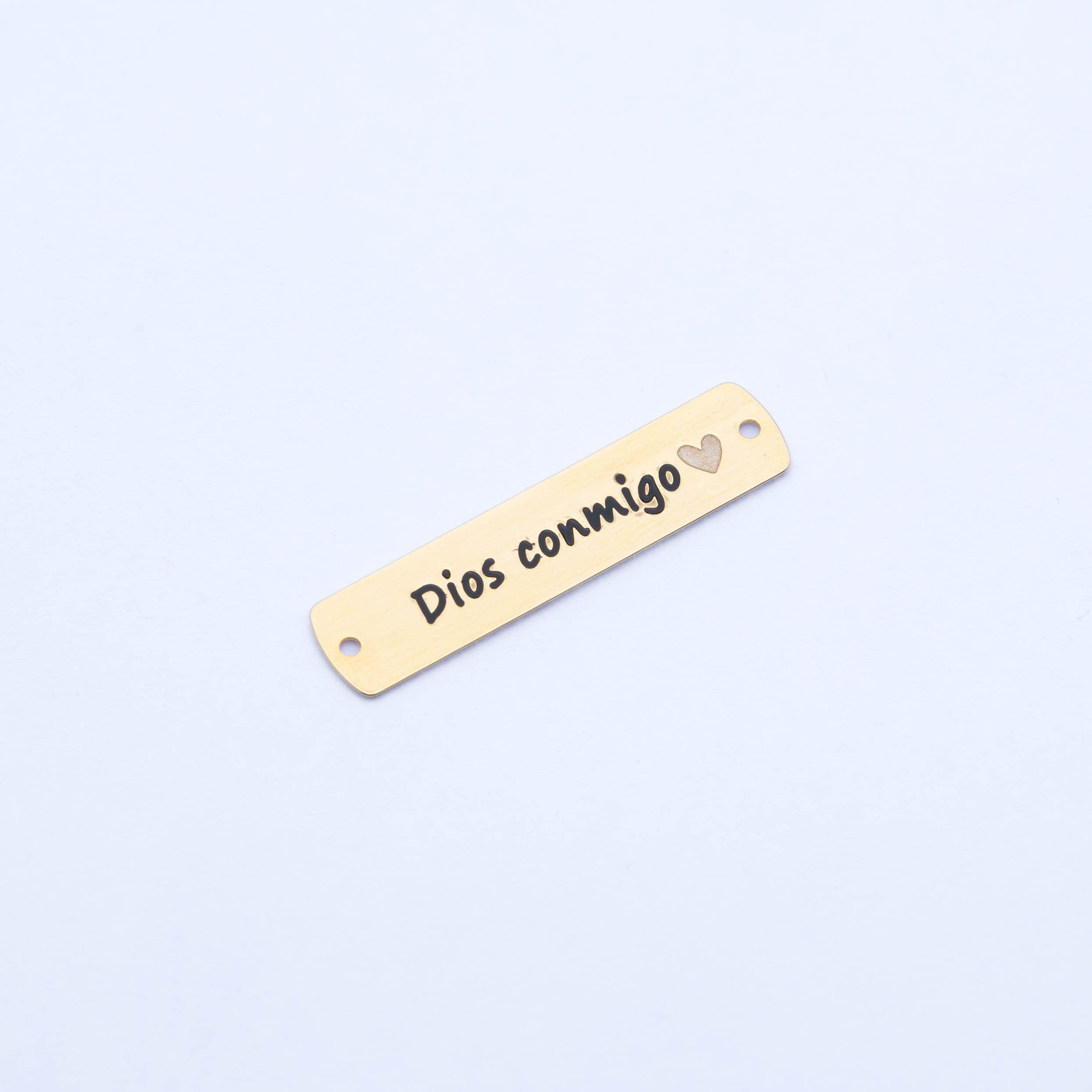 20533 Connector Dios Comingo With Heart White