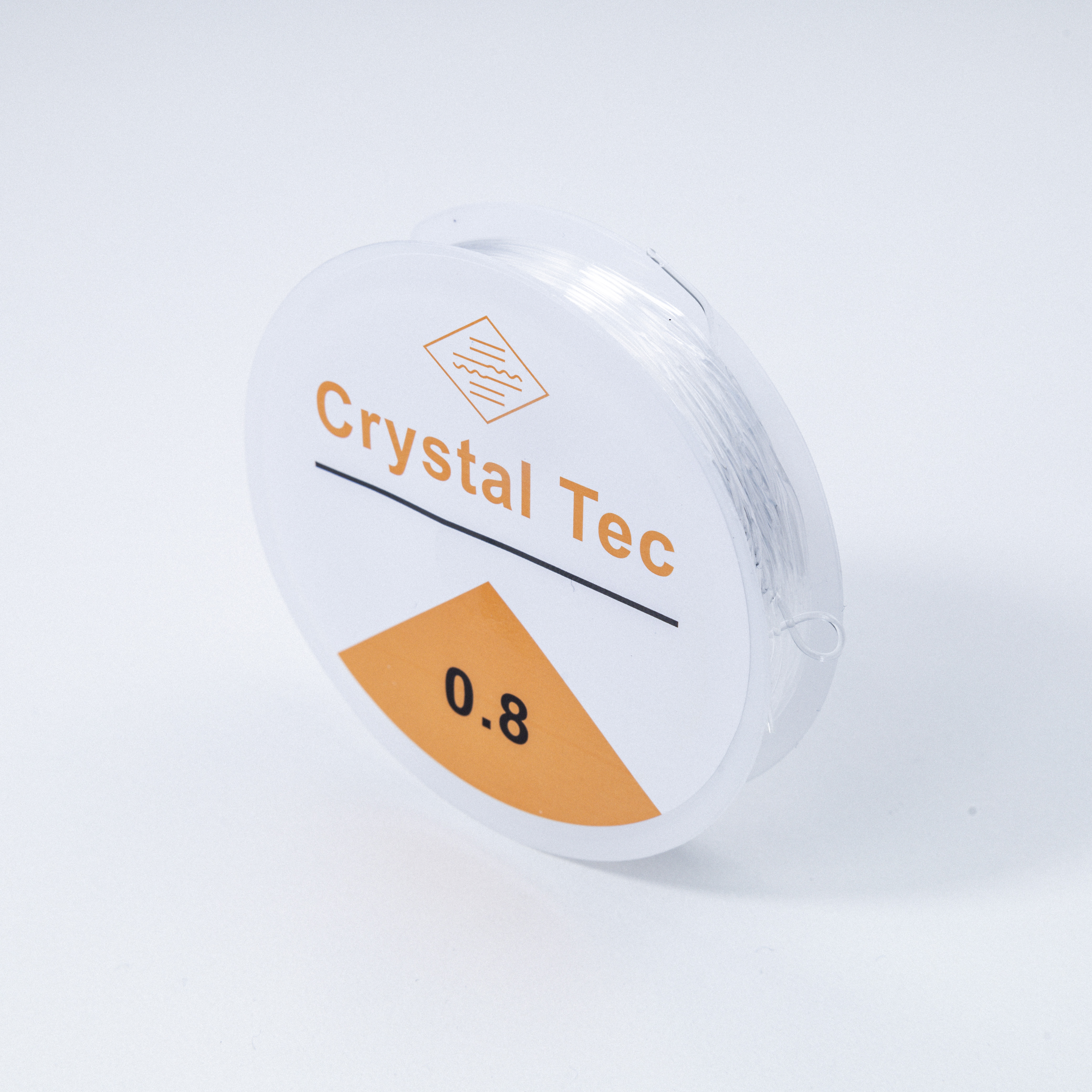 19042 Nylon 6m/Roll 0.8mm Elastic Crystal Tec