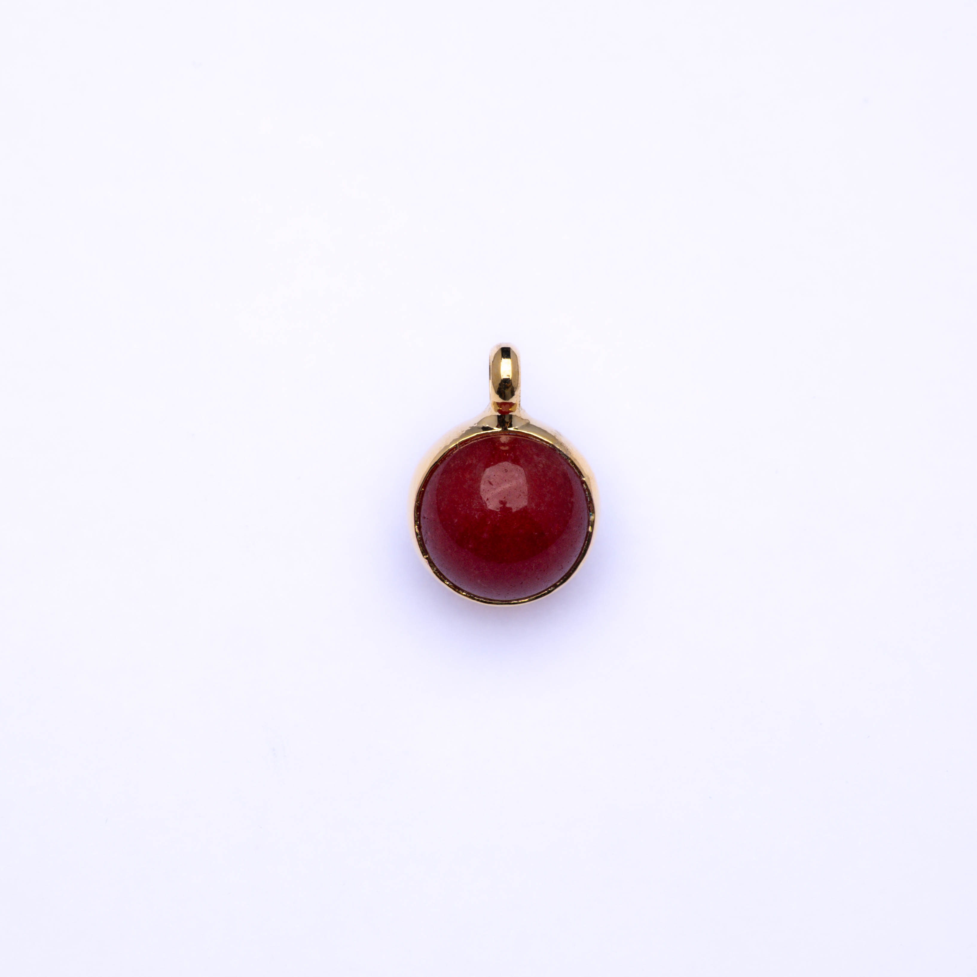 20530 Cadena Ágata Roja 13mm