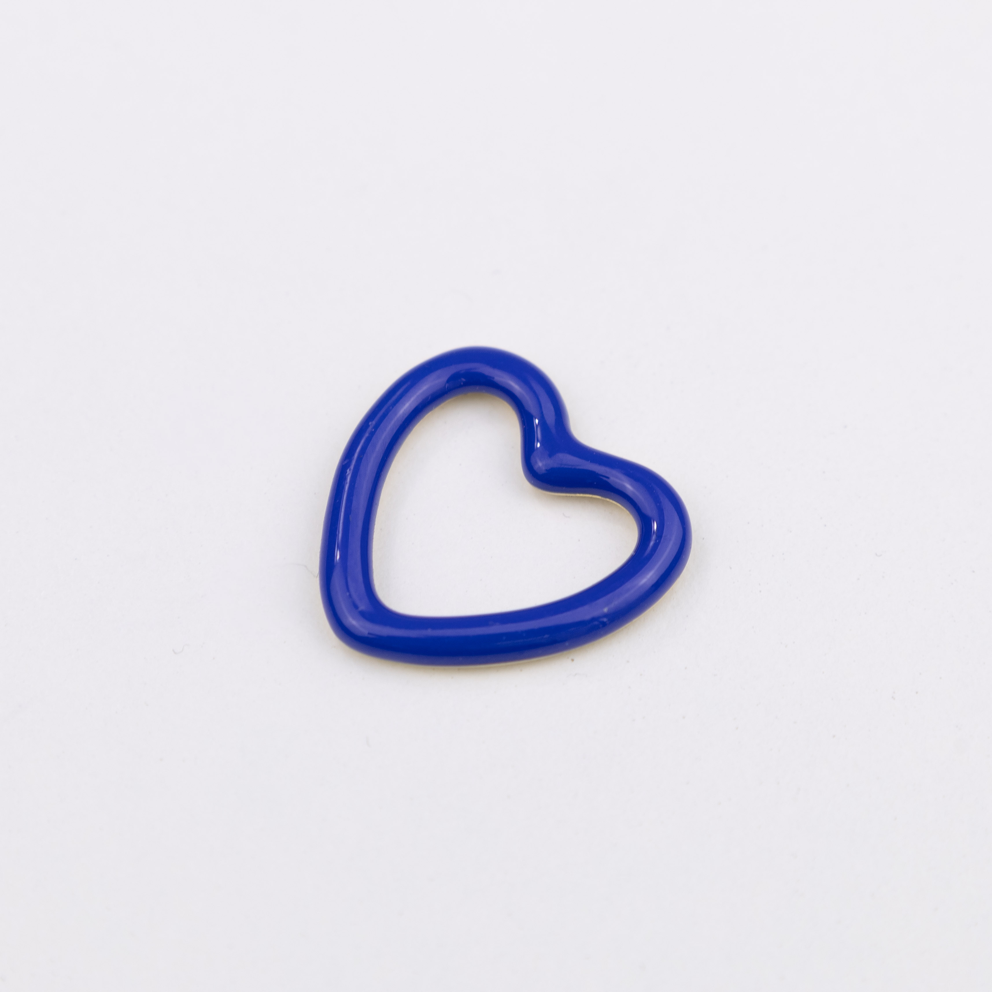 15416 Navy Heart Enamel