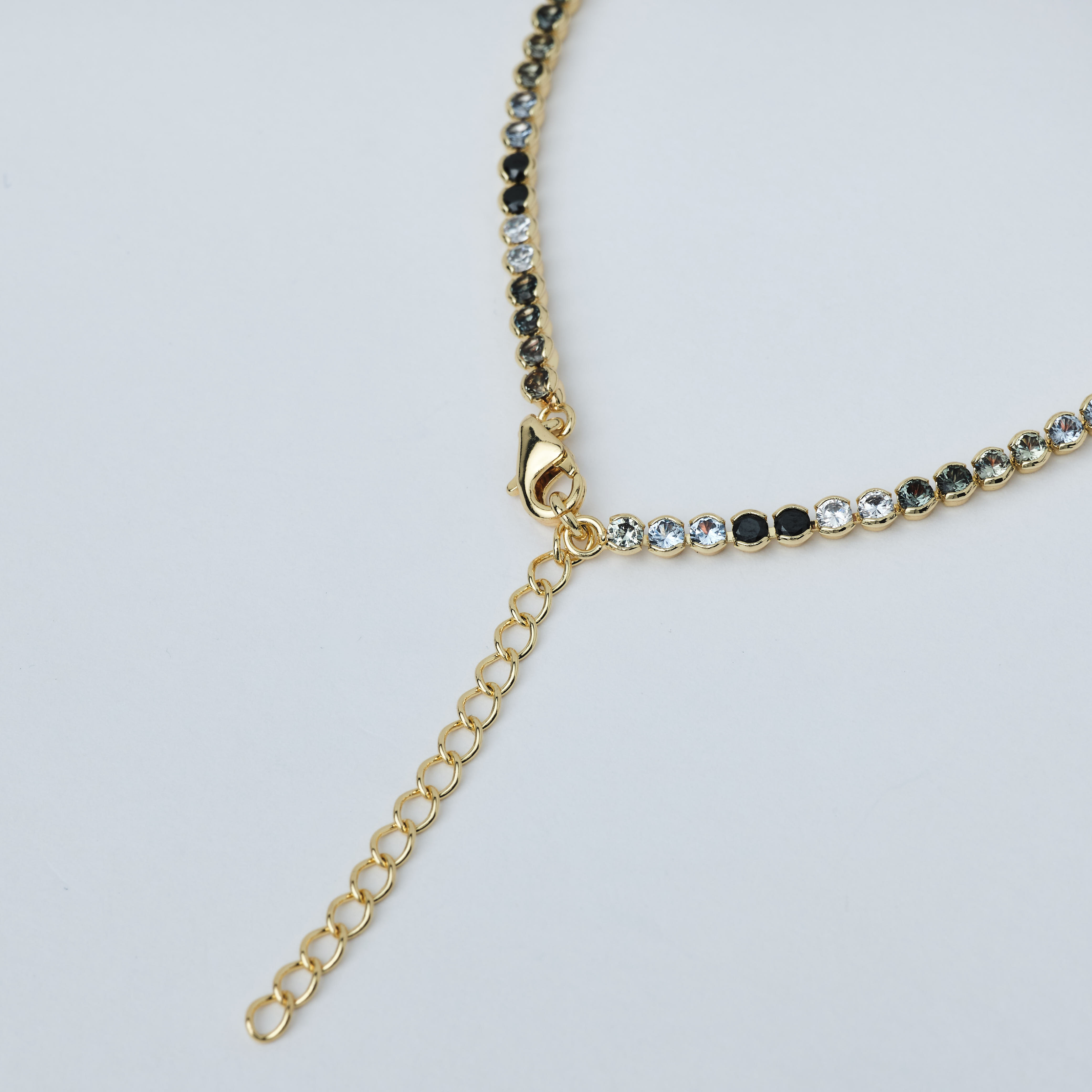 14248 Tennis Chain Green 2.5mm 40mm