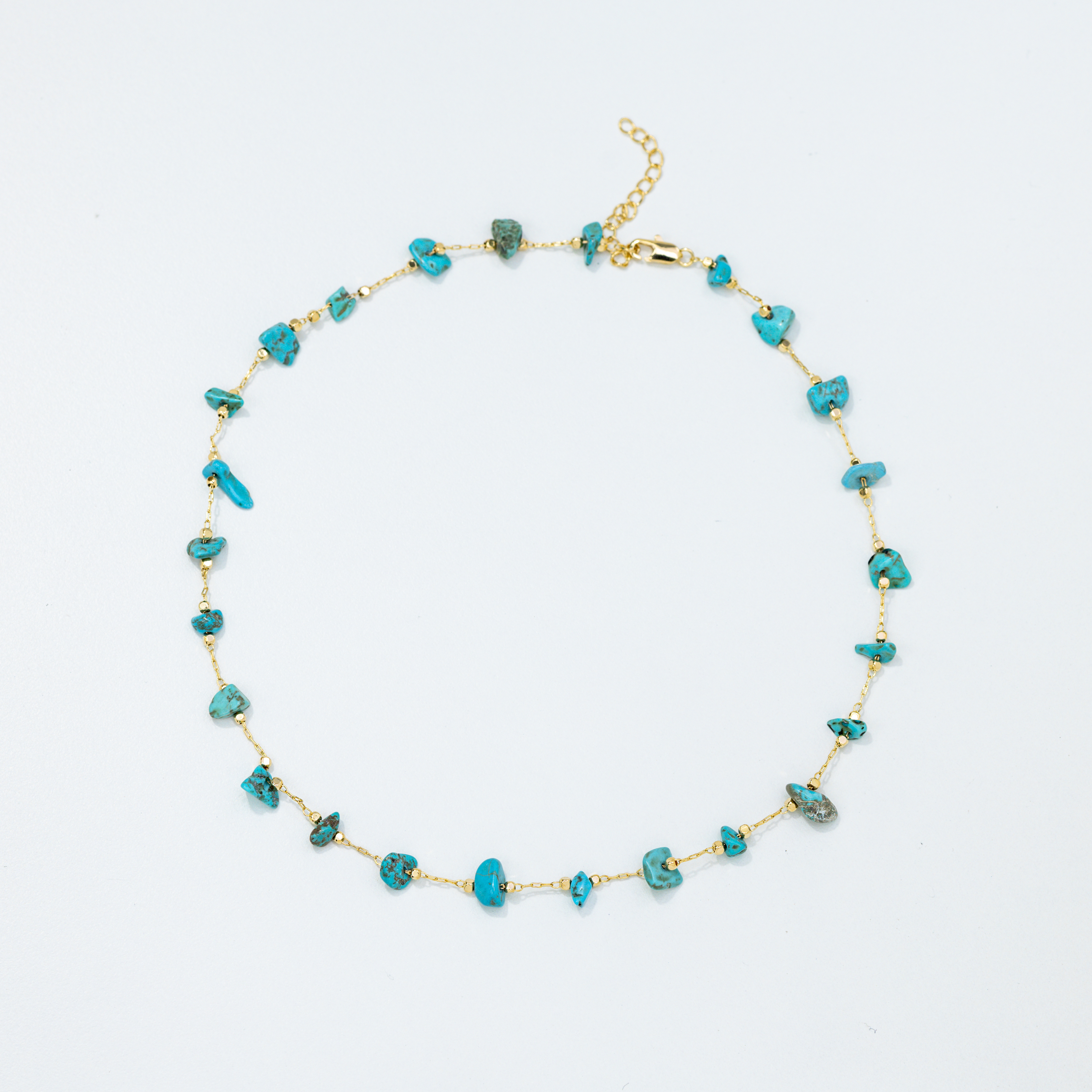 20014 Turquoise Agate Chain - 40cm