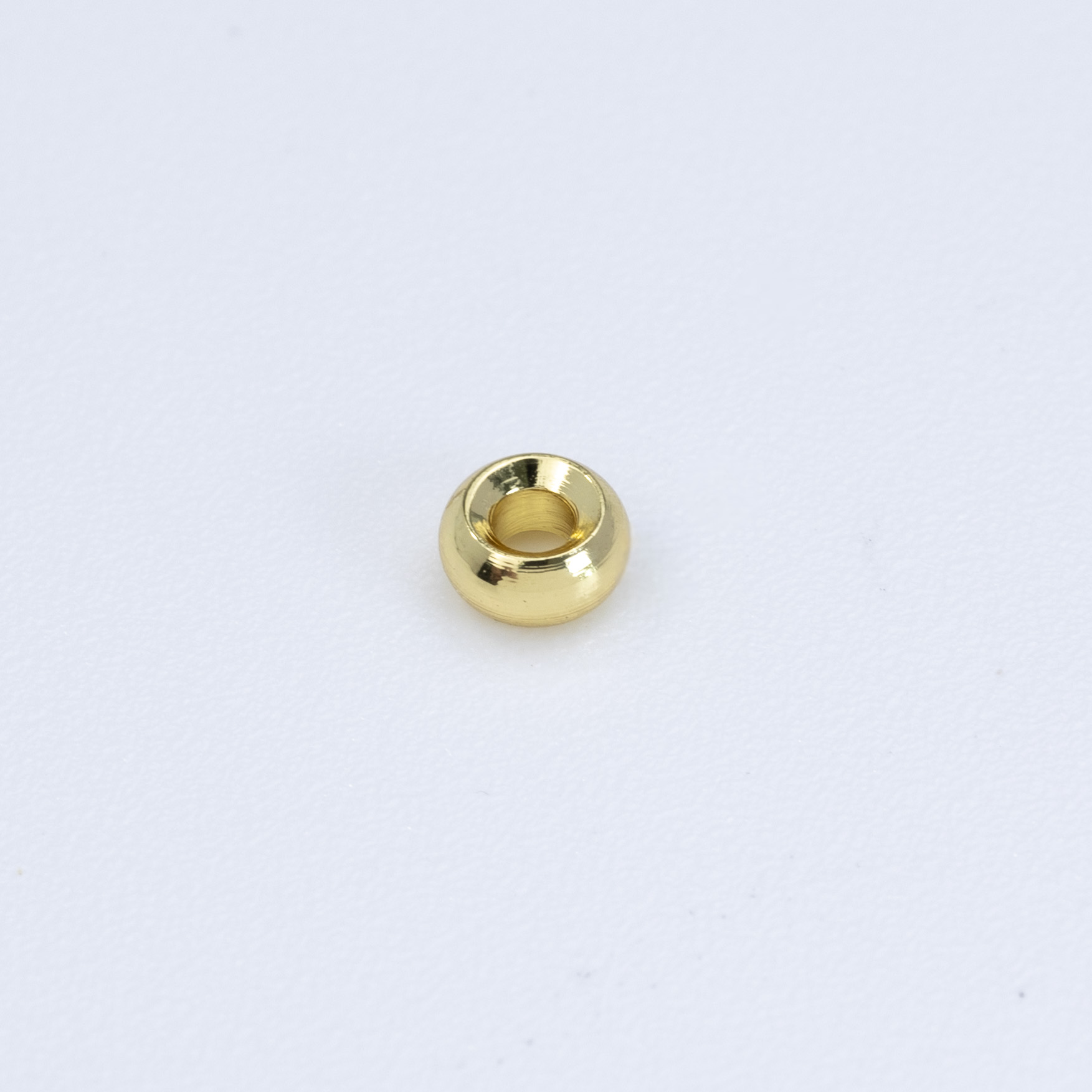 19575 Golden Spacer Beads 4x2mm