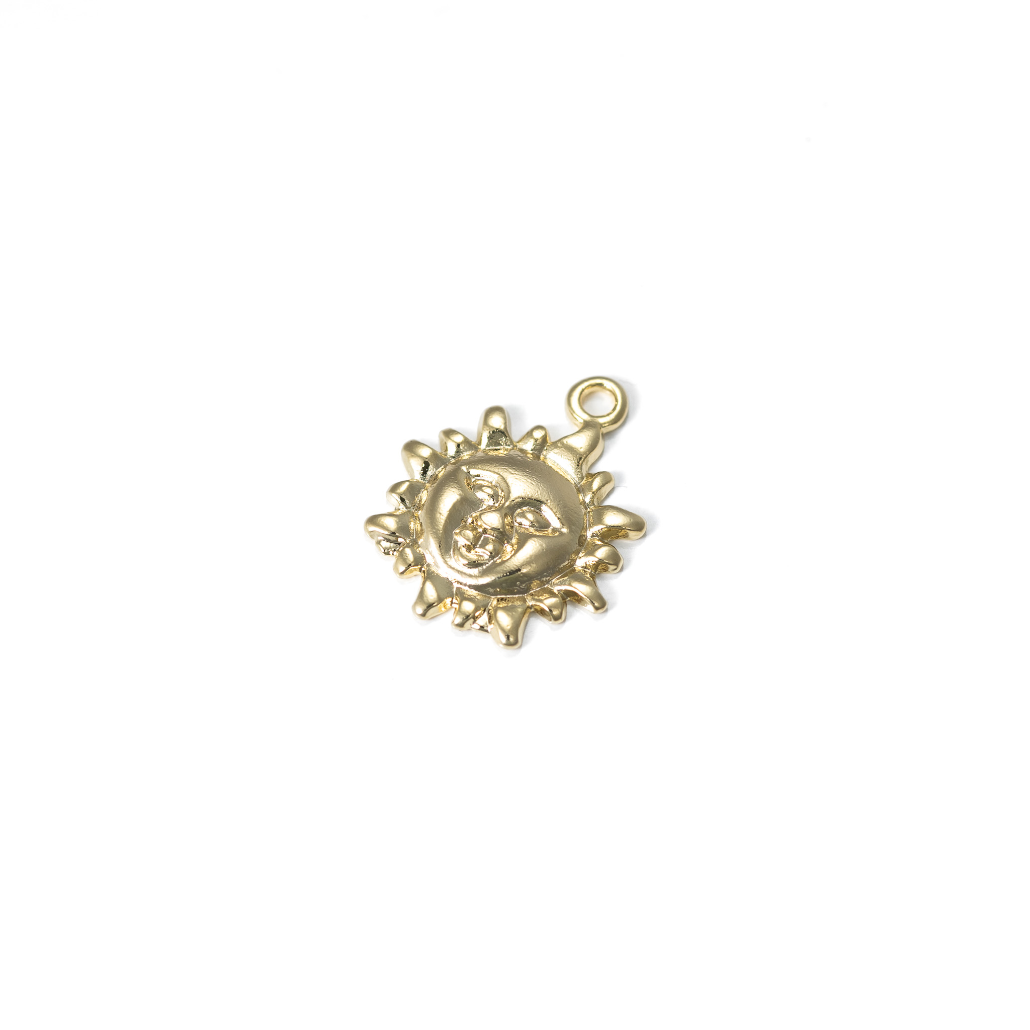 13000 Gold Sun Pendant