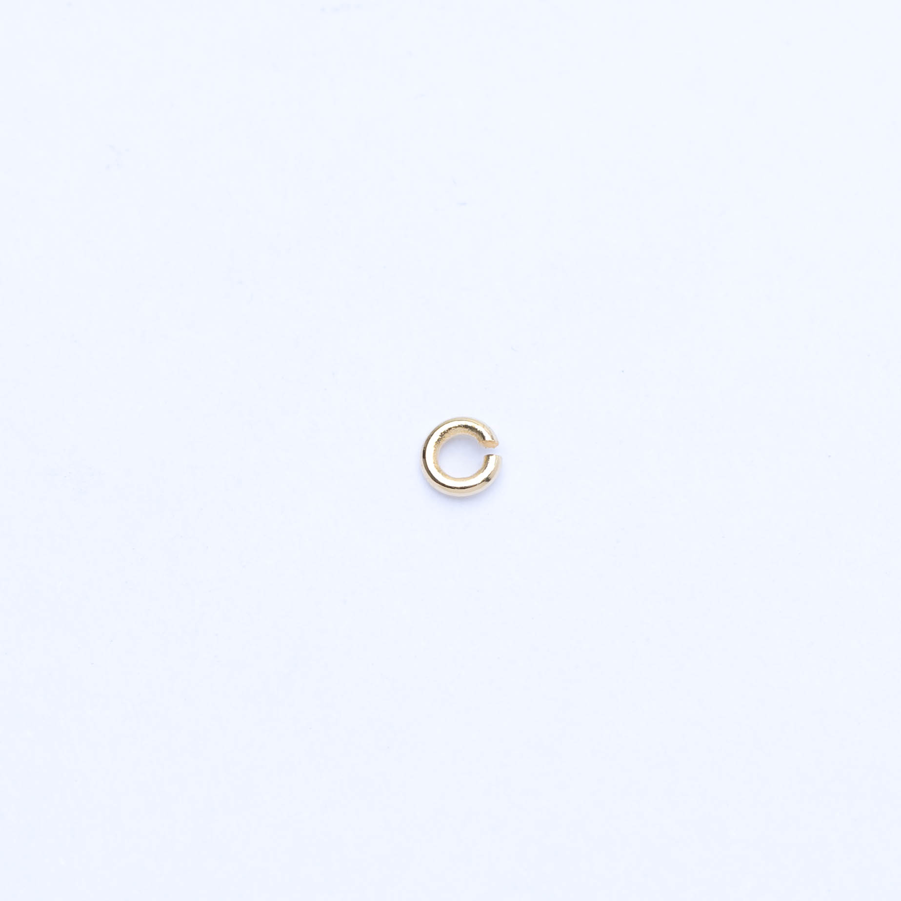 2997 3.5x0.8mm Gold Jump Ring