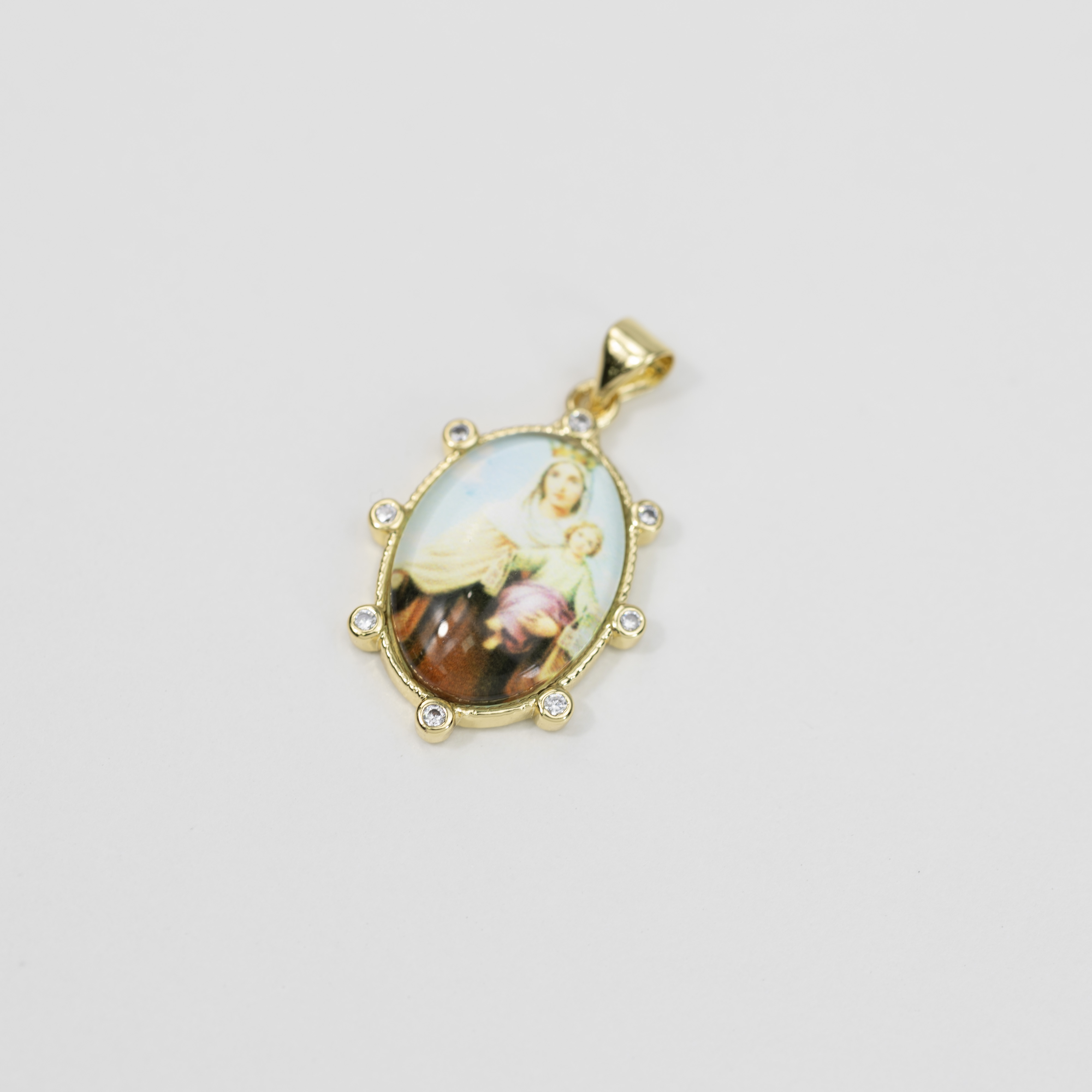 19359 Pendant of the Virgin Mary and Child Jesus