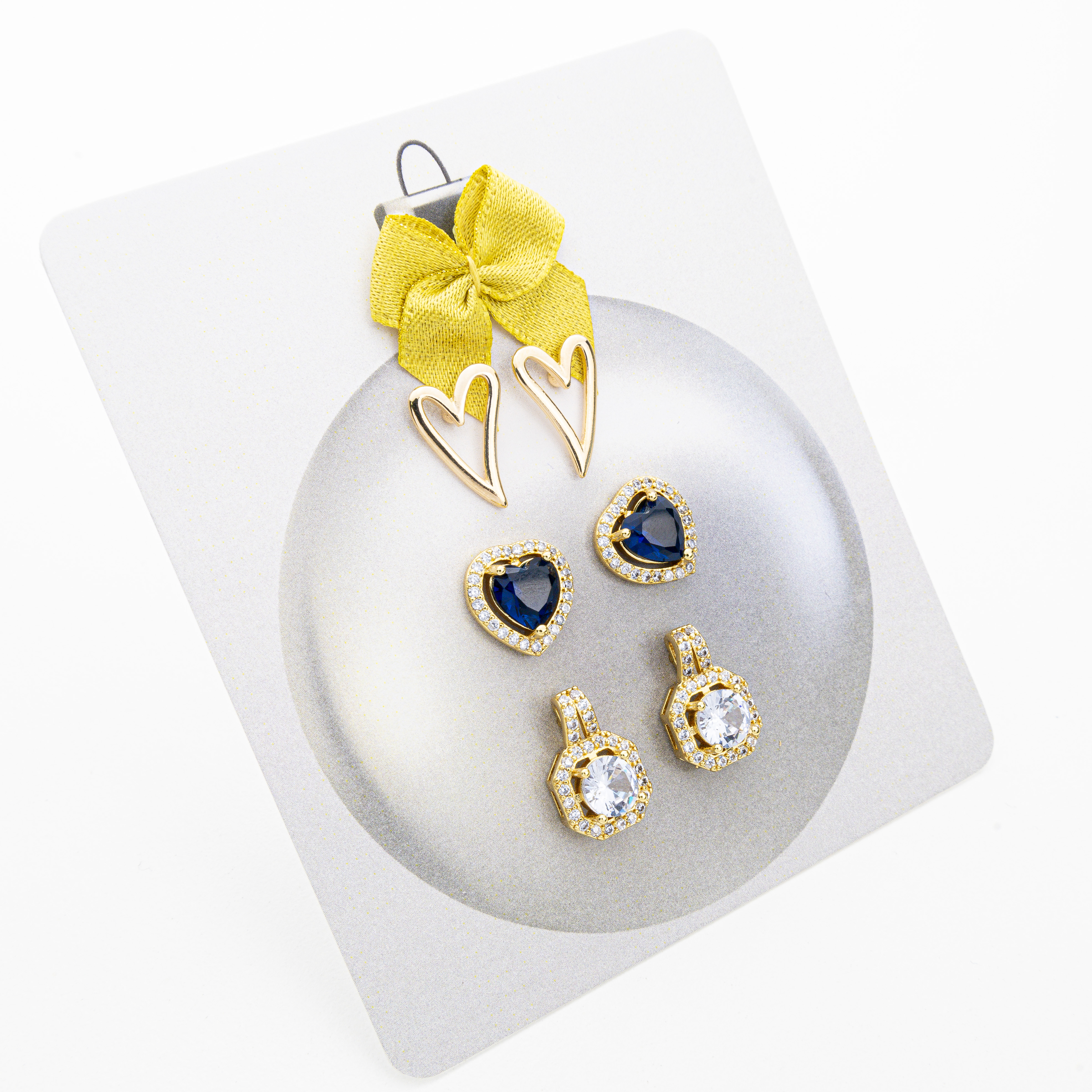 18776 Triplet Elegance Earring Set #5