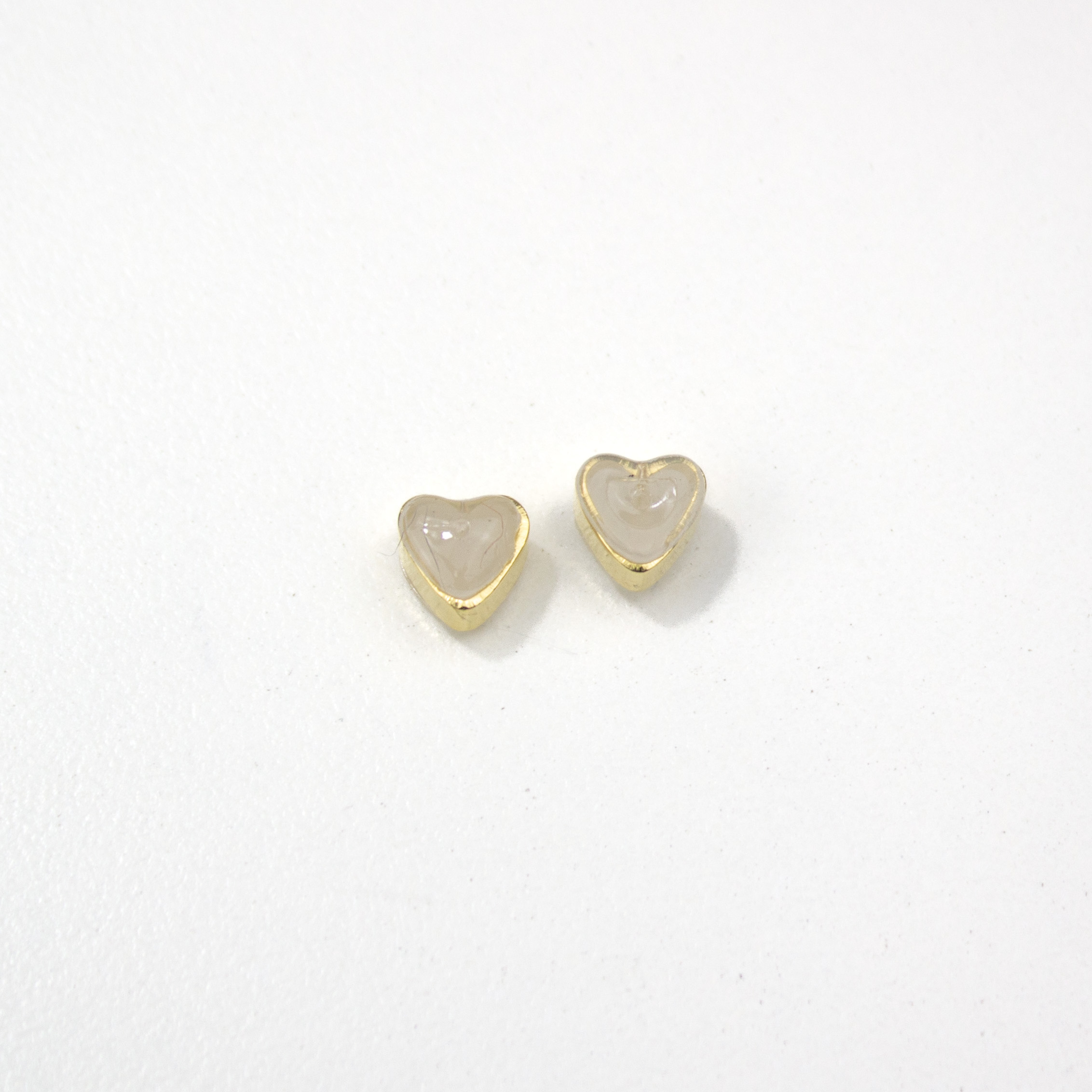 19162 Rubber Clutch Heart Earring Backs
