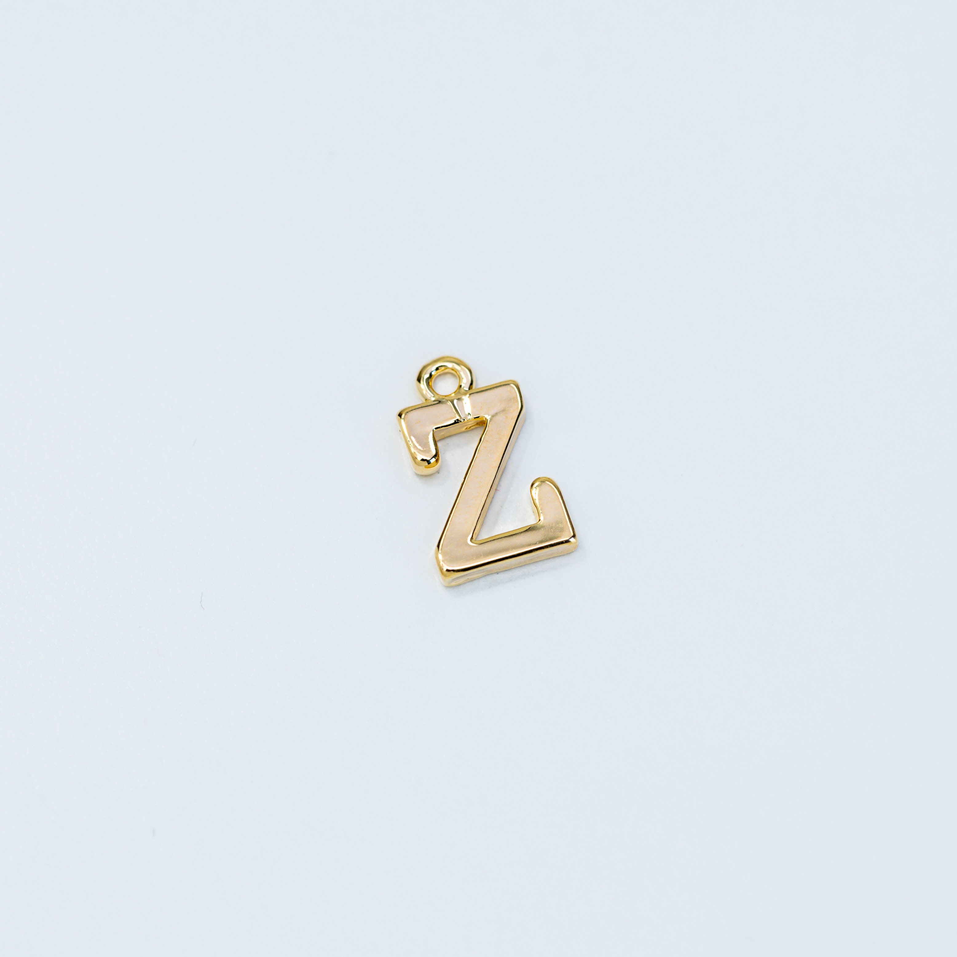 19245 Gold Bold Z Inicial Pendant