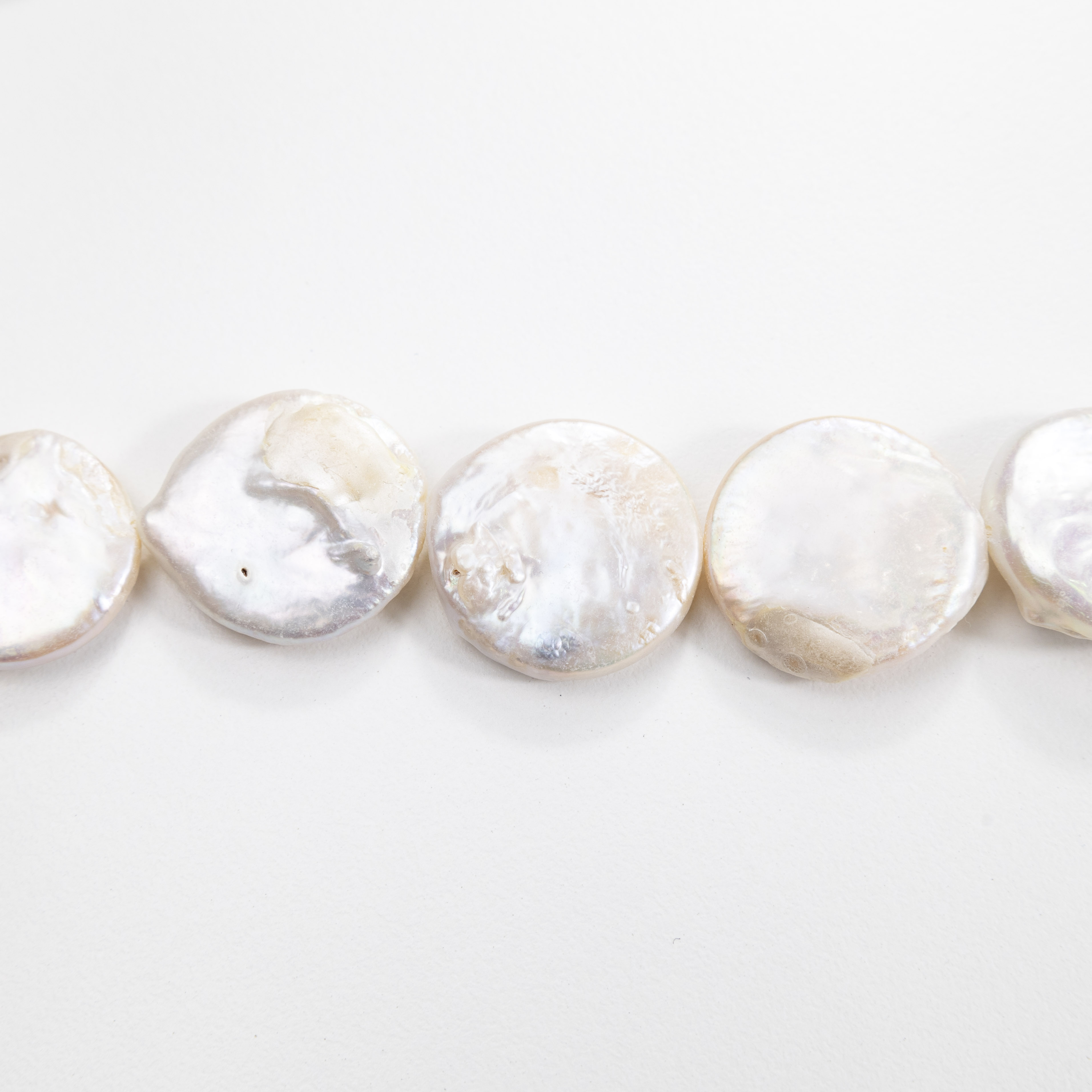 12986 Coin fresh water pearls 18-20mm