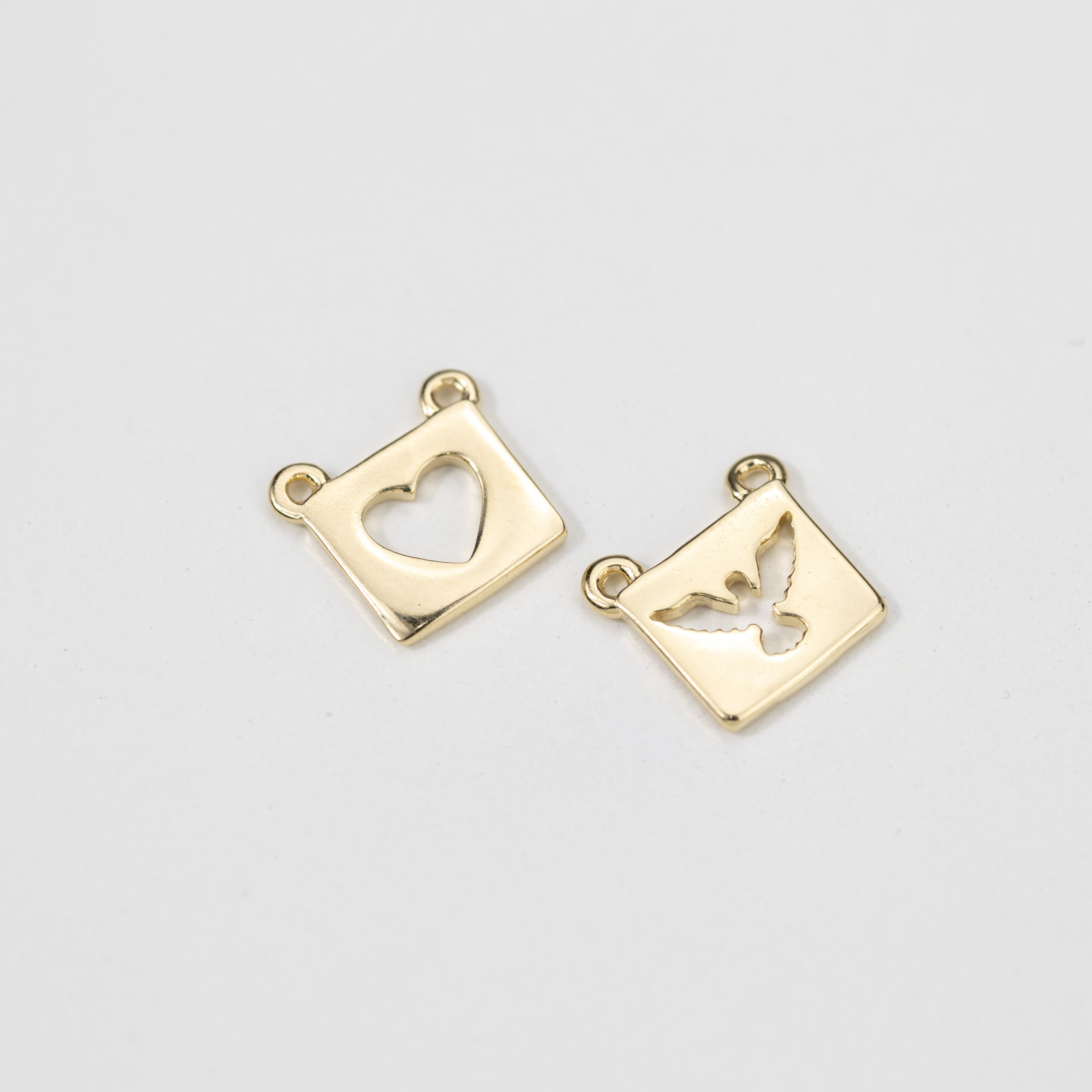 19074 Sacred Heart & Holy Spirit Scapular Charms