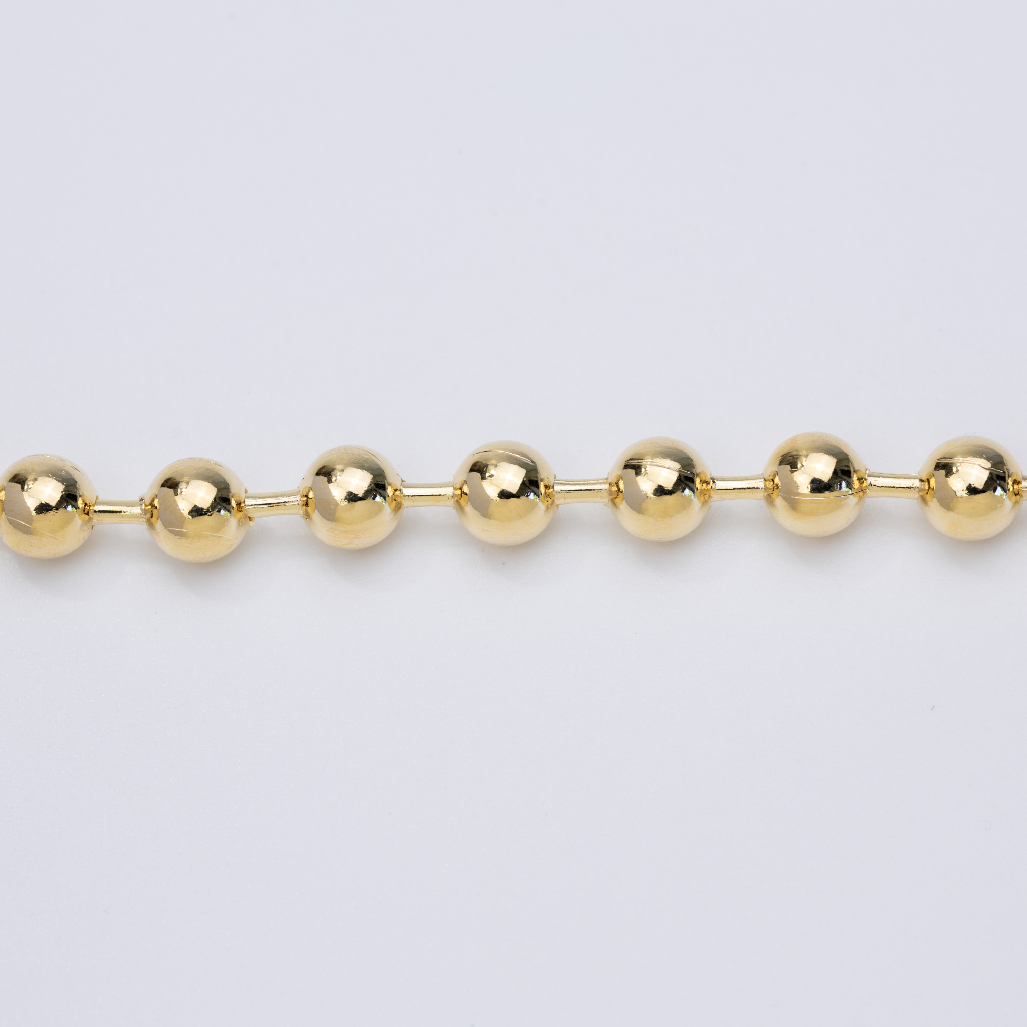 19783 8mm Gold Ball Chain