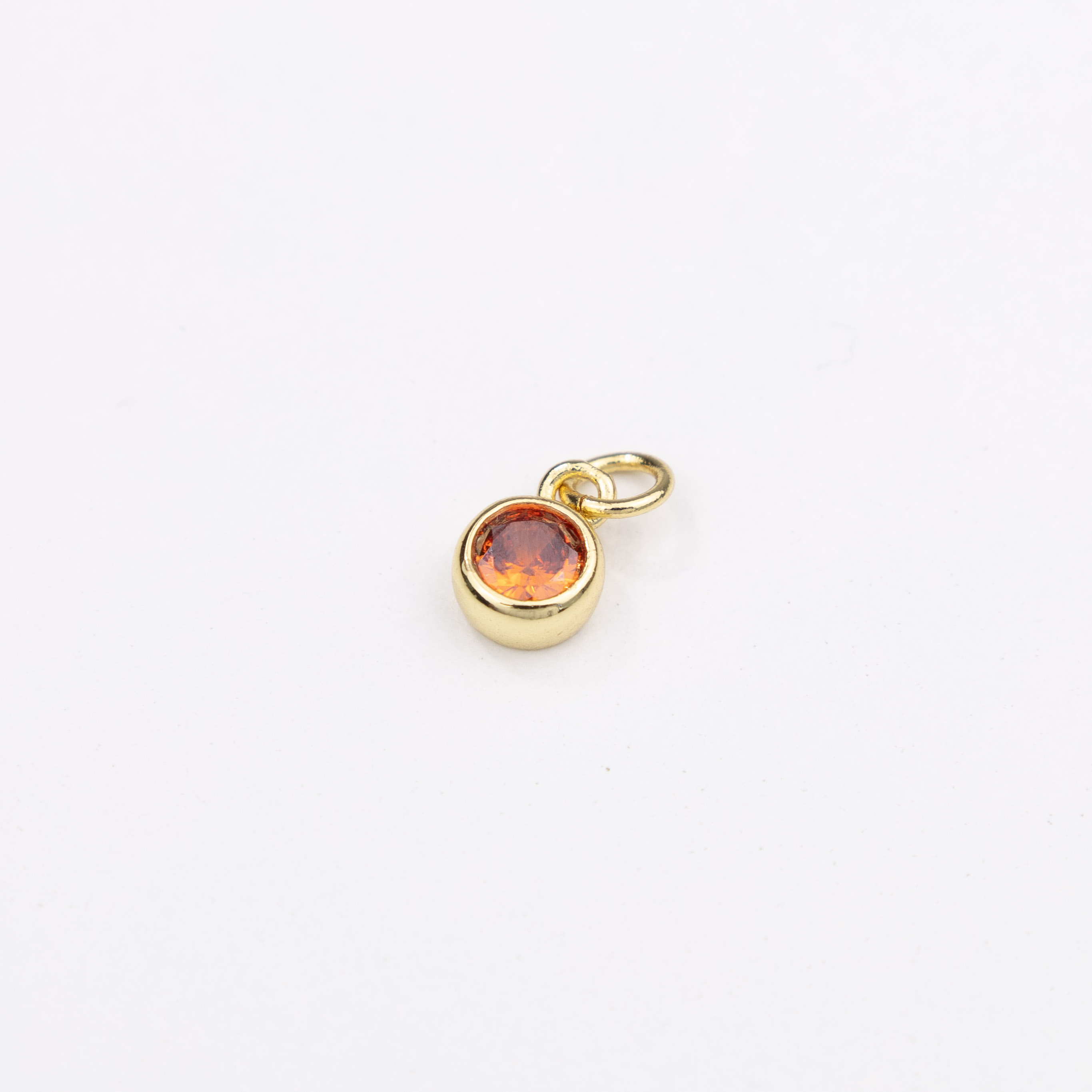 16006 Orange Crystal Round 6mm
