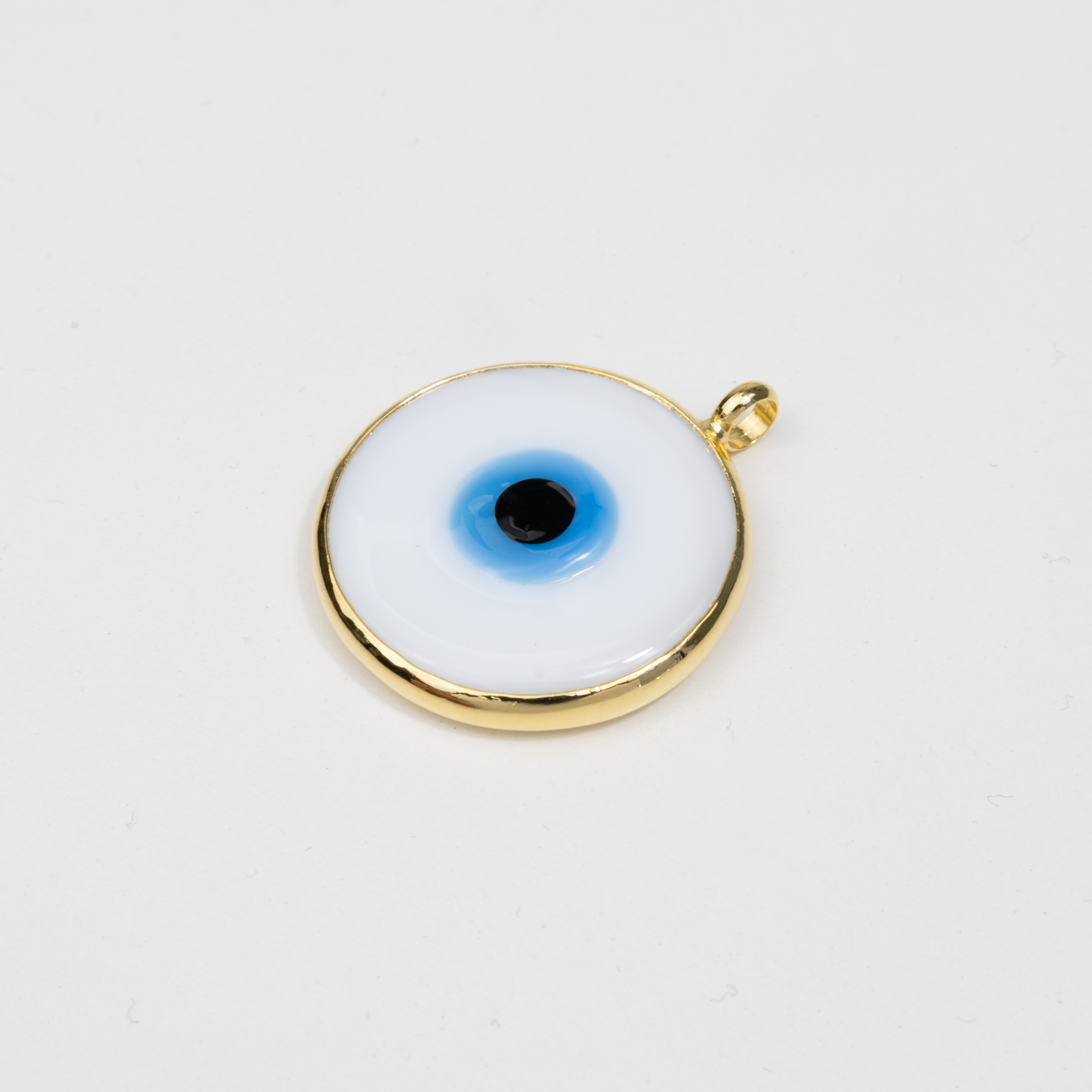 13510 Round Bizel White 30mm