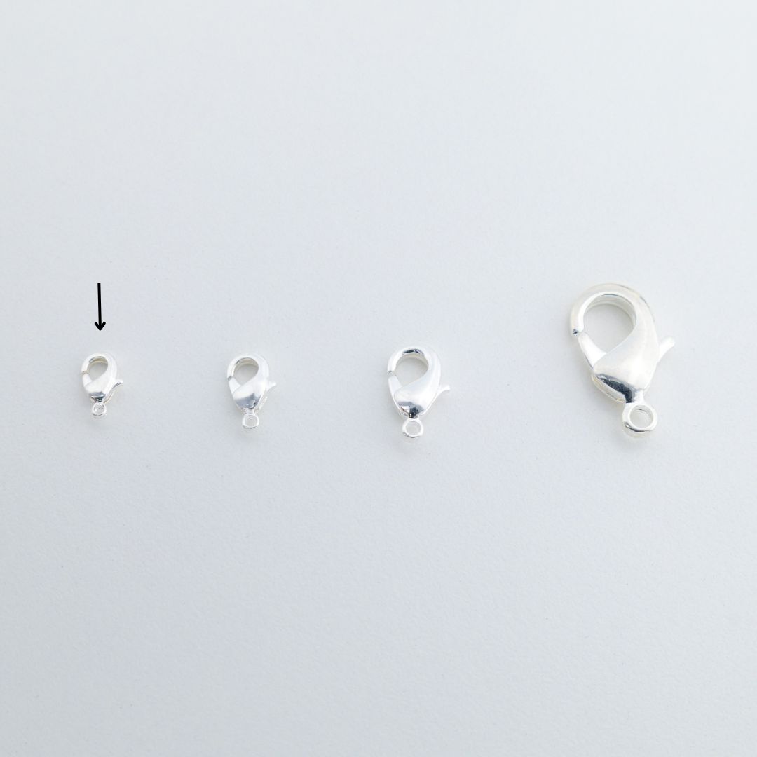 5199 9mm Silver Lobster Clasp
