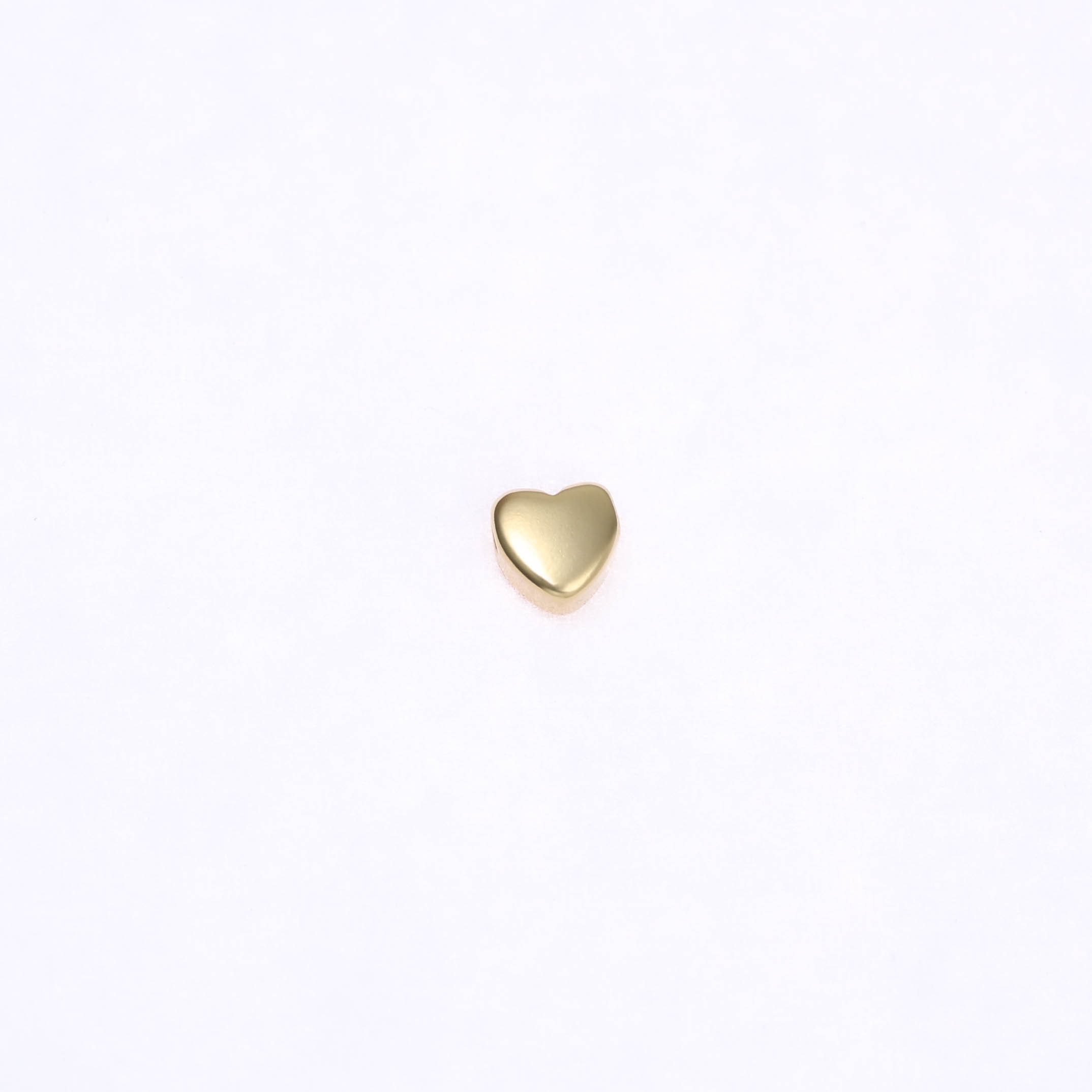 20546 Gold Mini Heart Spacer 6MM
