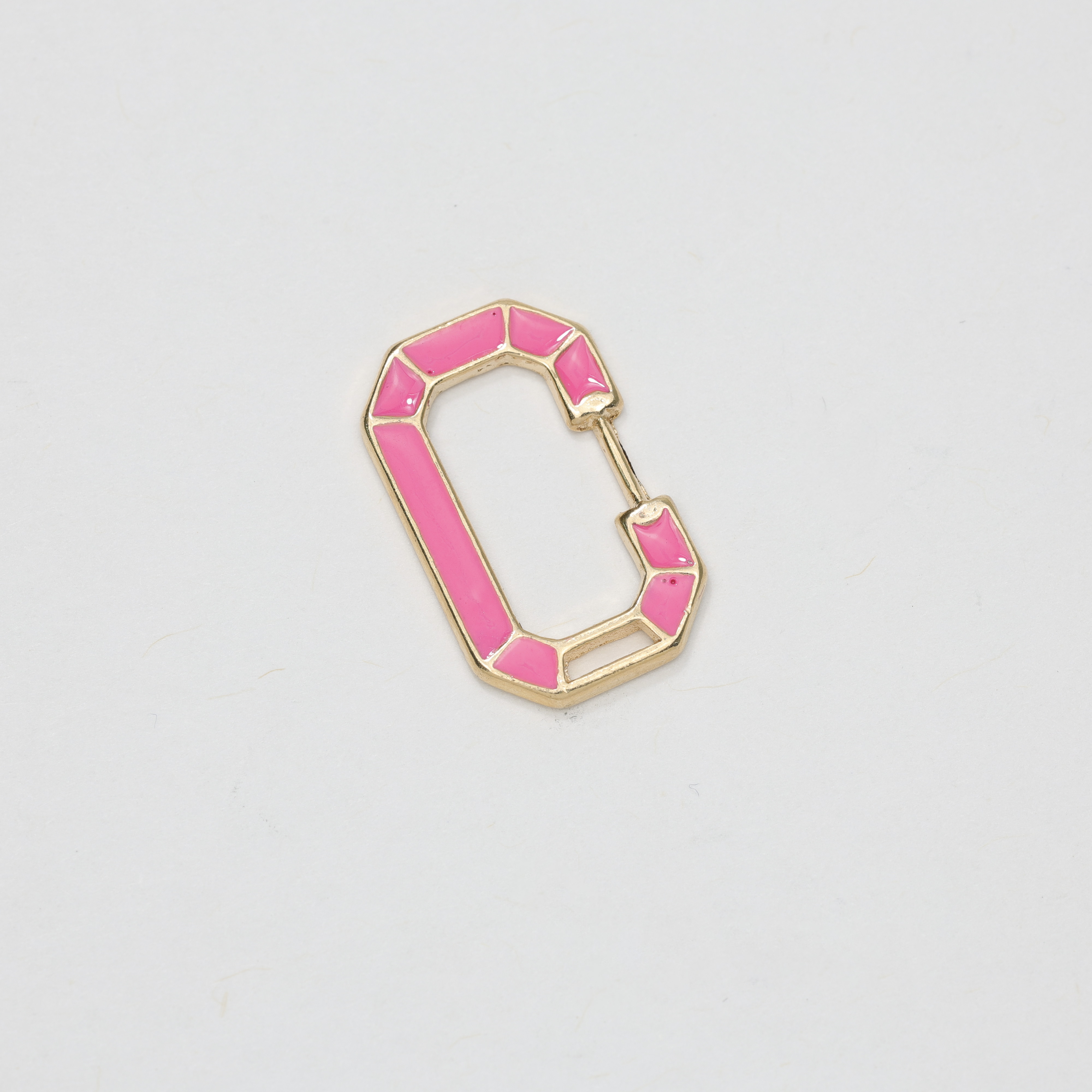 11862 Fushia C Enamel Pendant