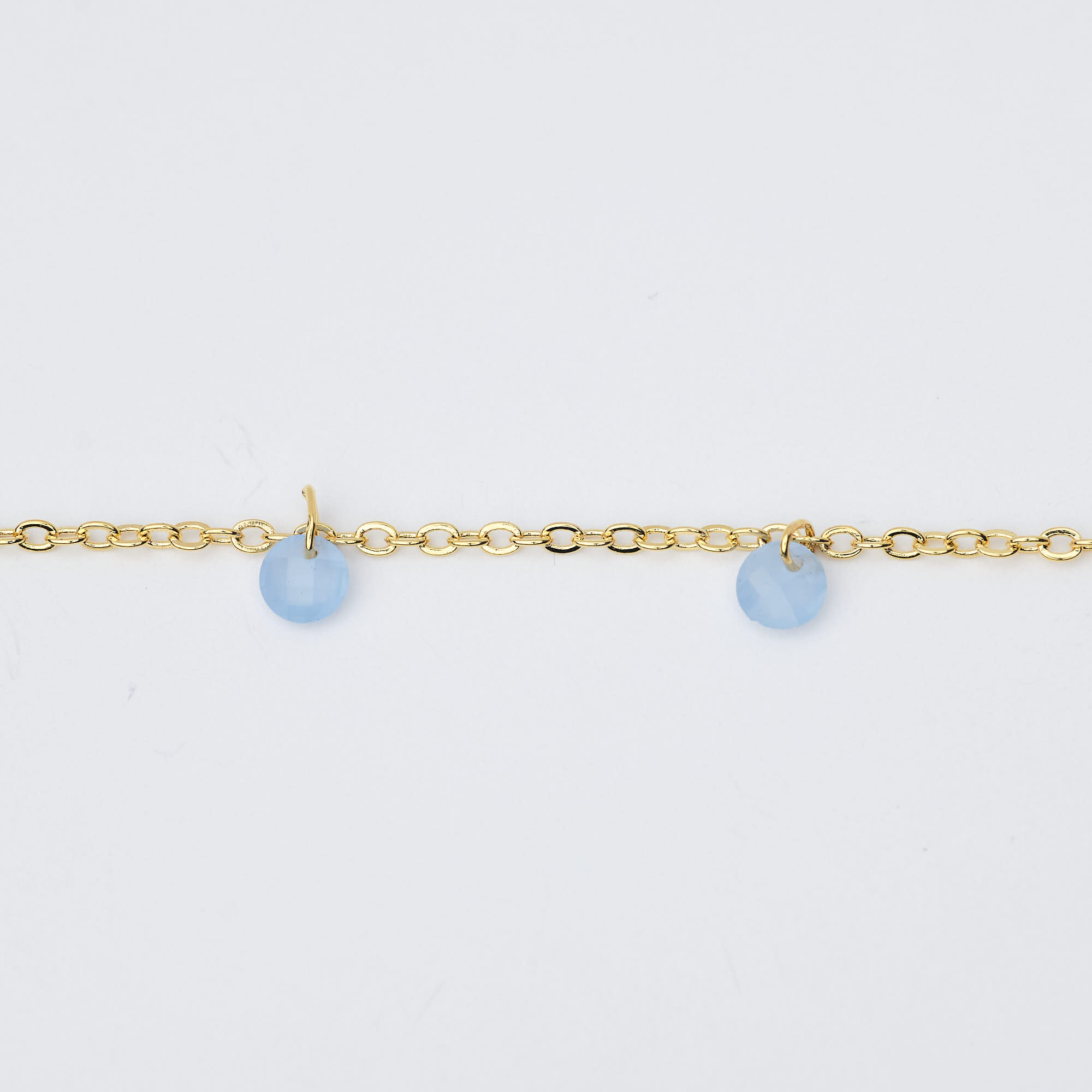 13293 Cadena por pie #208 Azul Claro