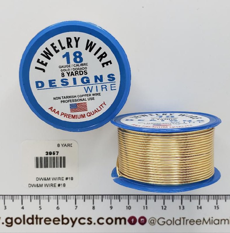 3957 DW&M Gold Wire #18 