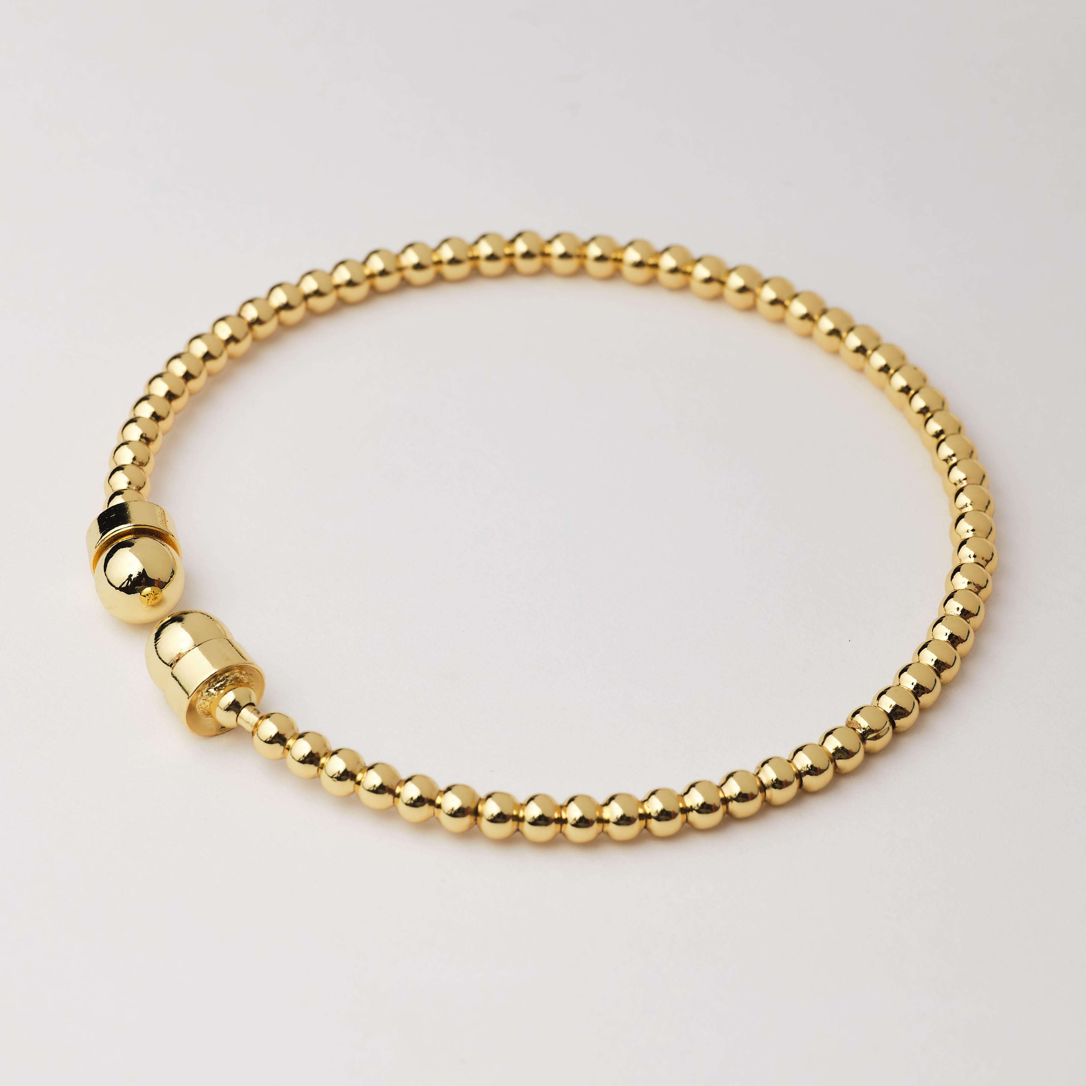 18954 Golden Bead Elegance Bracelet