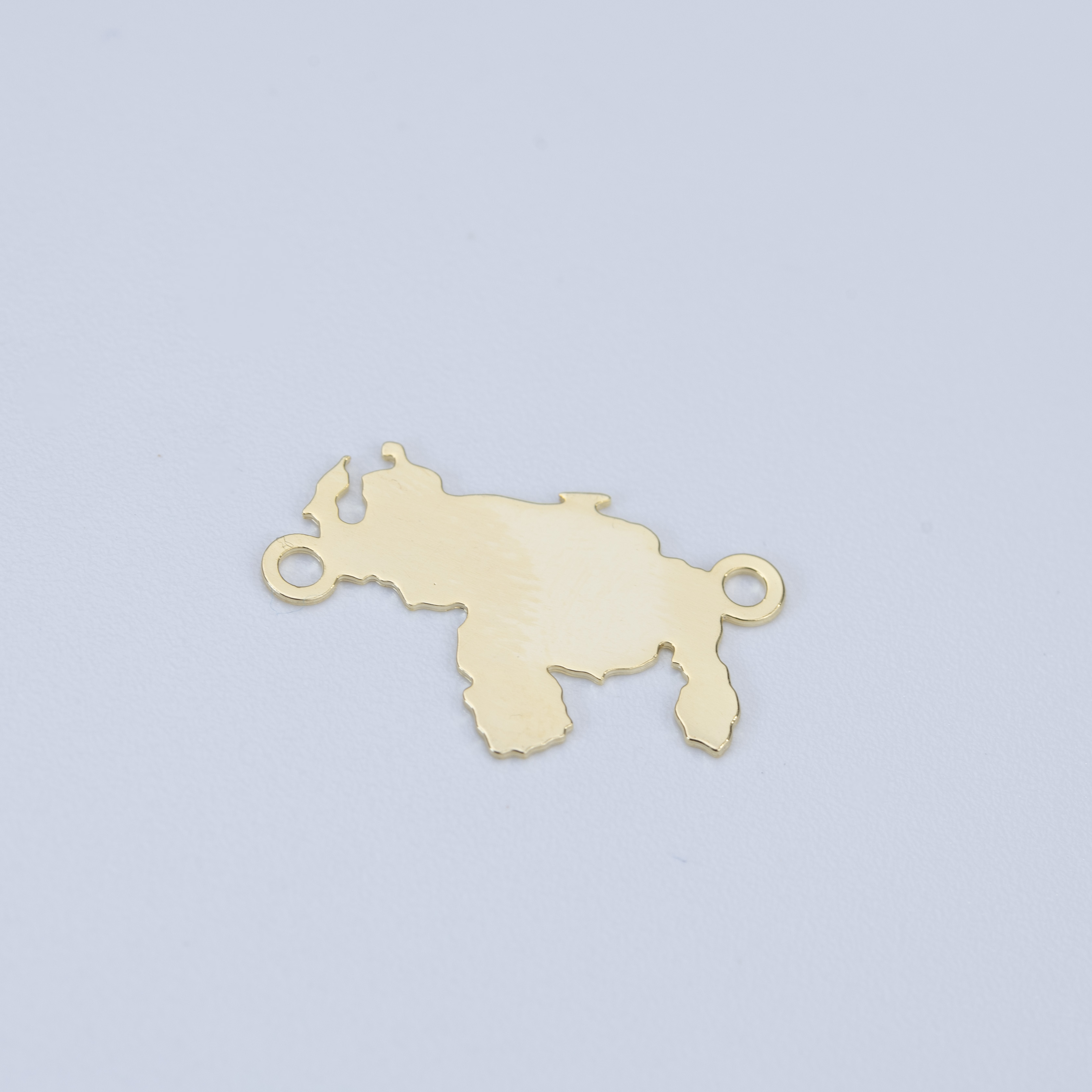 19752 Gold Connector Map Venezuela 