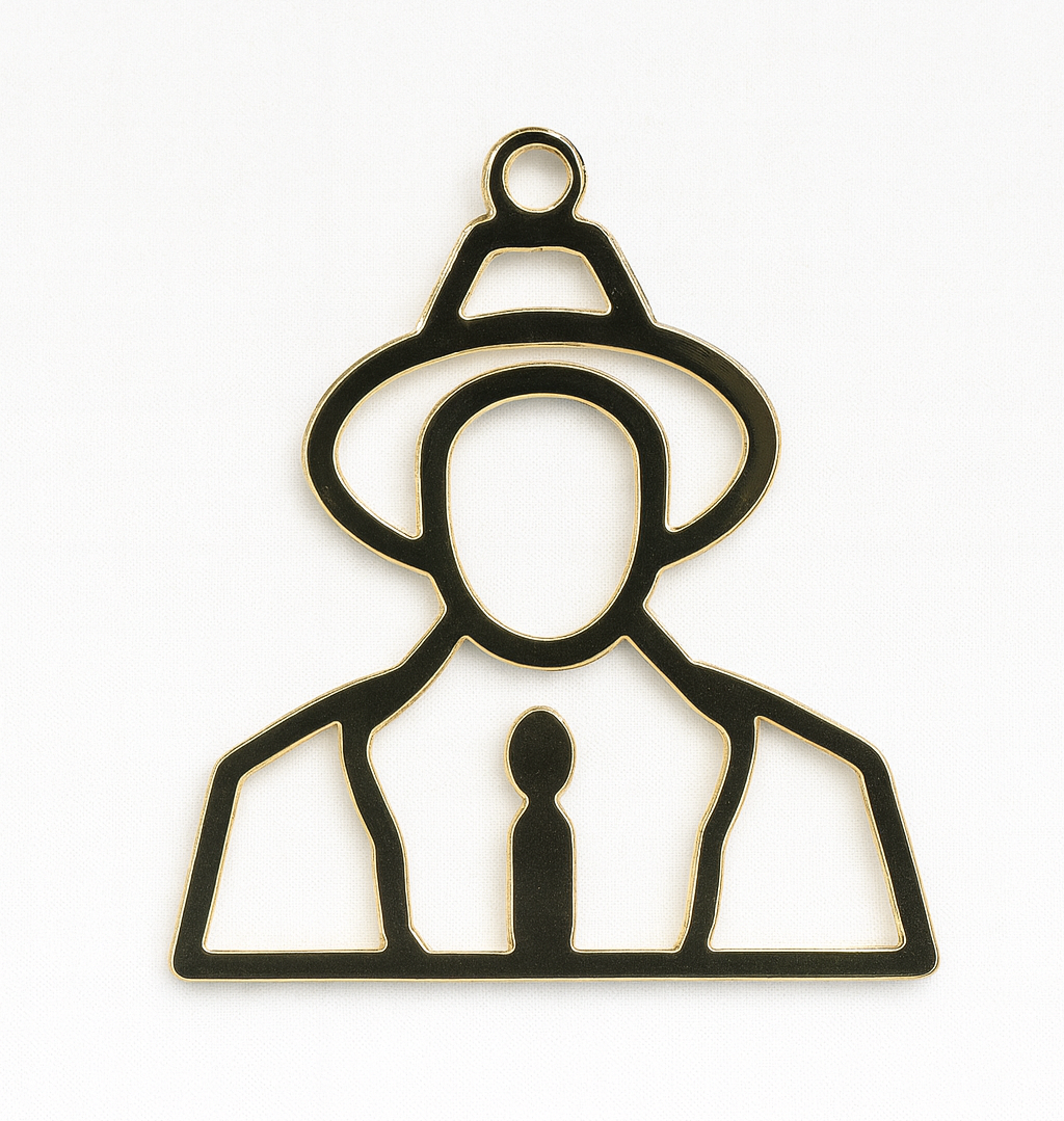 21288 Dije Silueta Jose Gregorio Hernandez