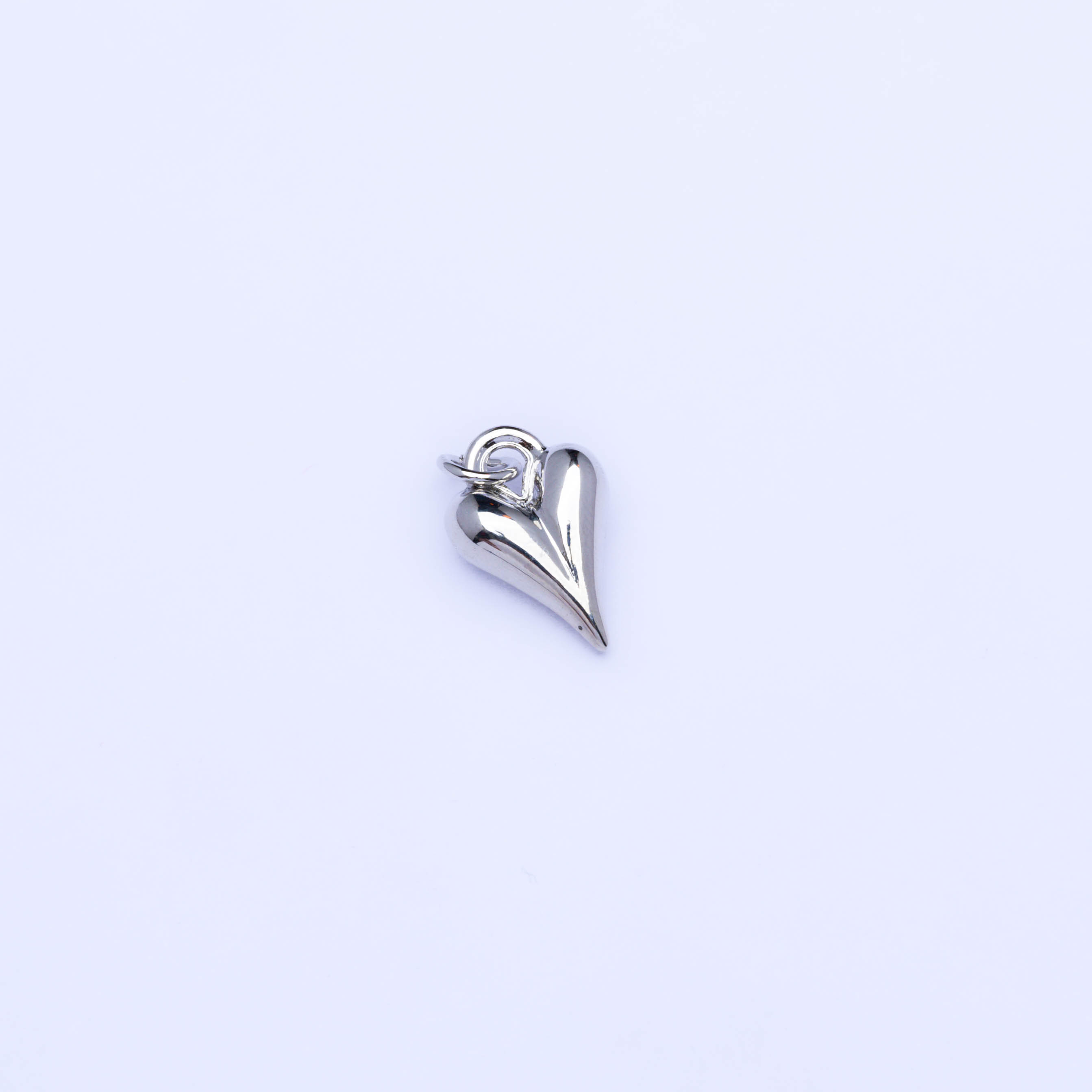 20886 Dije de corazon Alargado 15mm