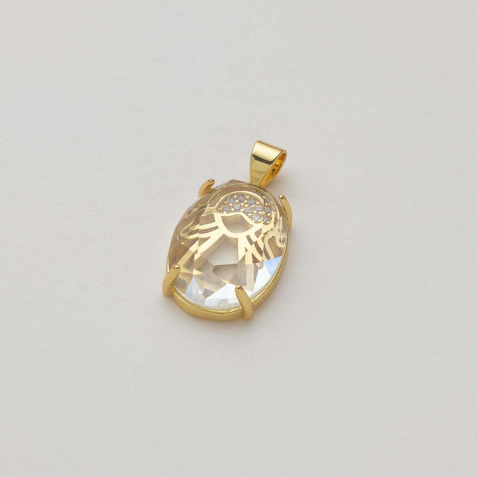 13553 Crystal Girl Pendant