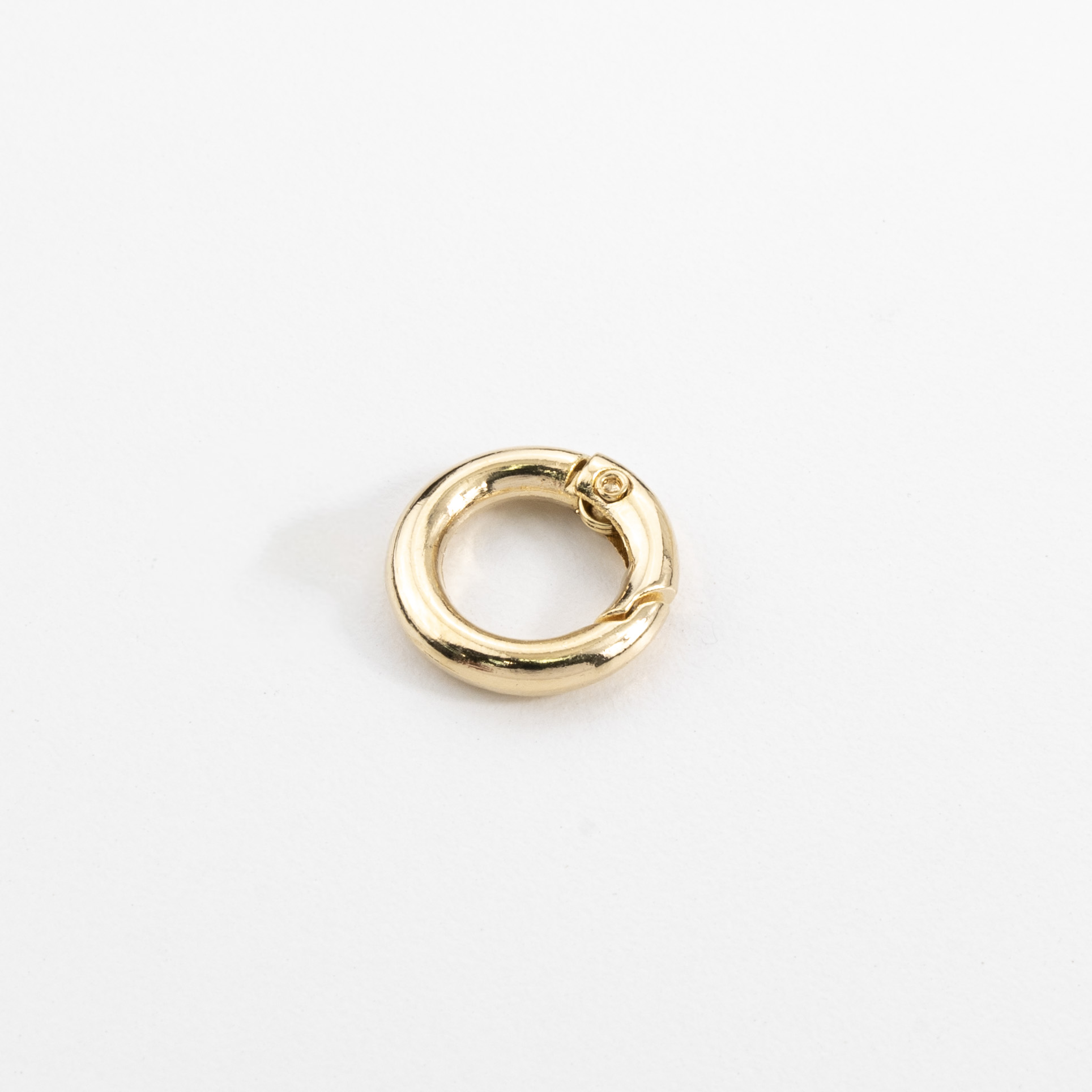 9970 17mm Gold Spring Ring Clasp