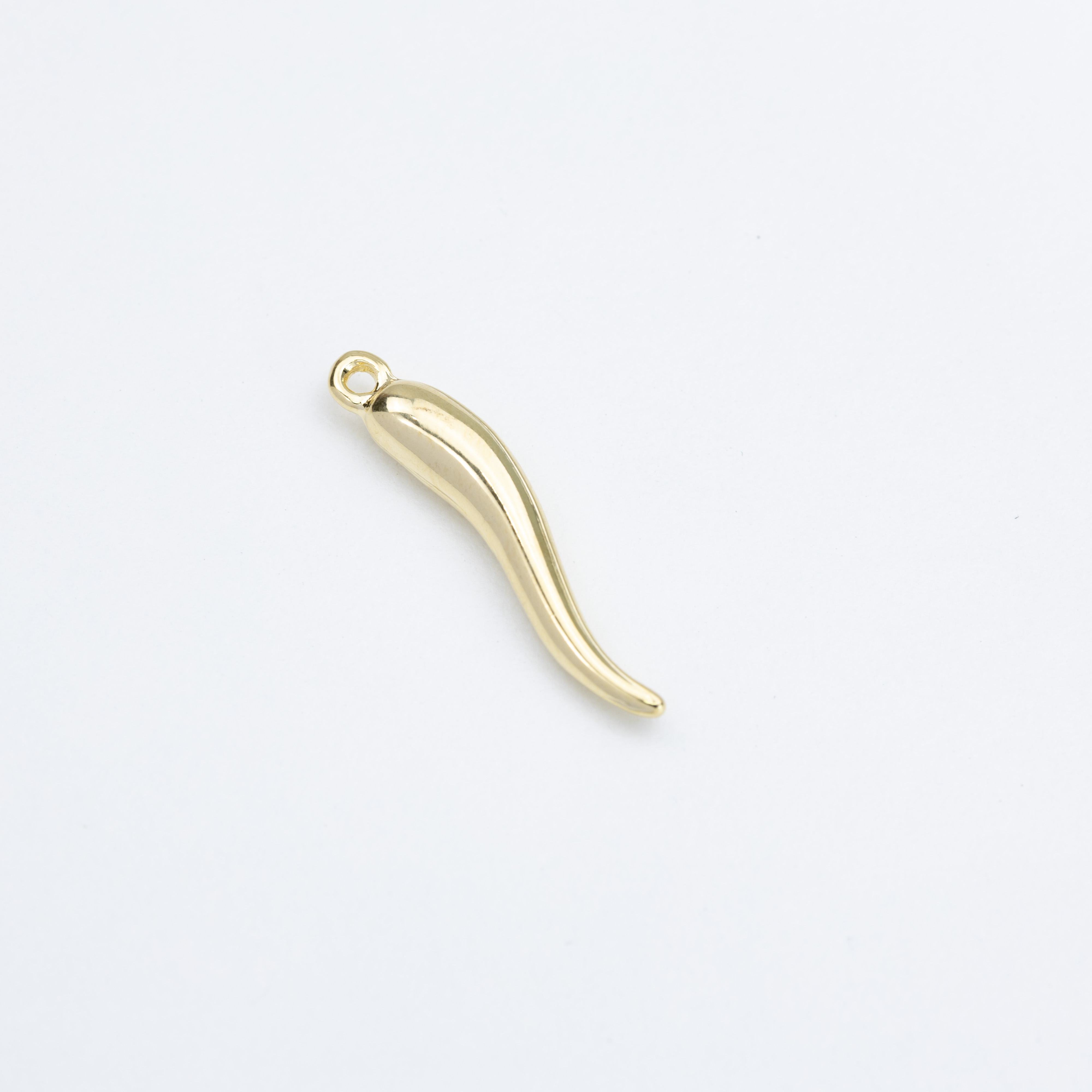 19291 Gold Chili Pepper Pendant