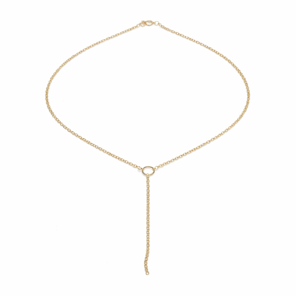 22080 Gold Chain Rith Ring BL 3.2